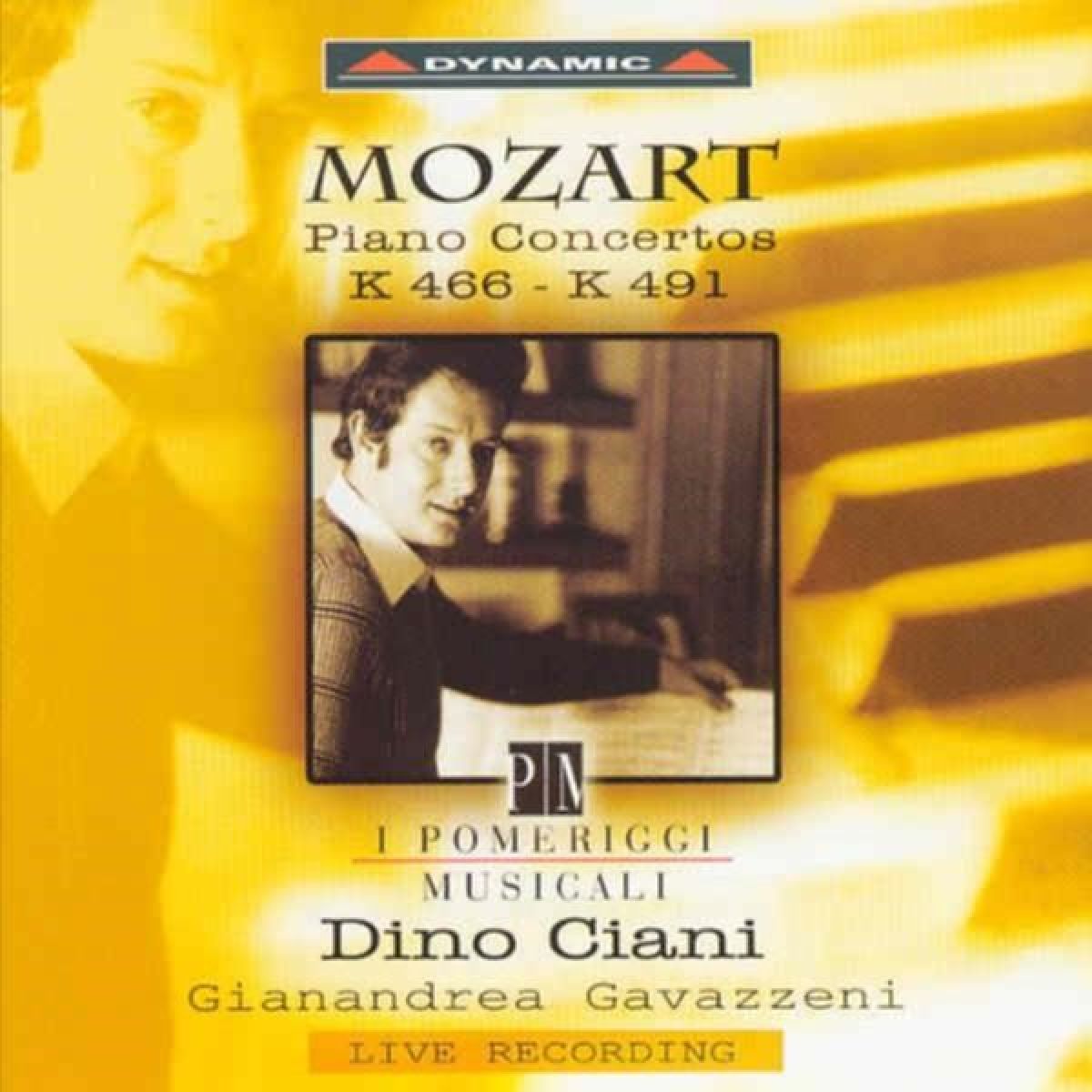 Dino Ciani, Orchestra I Pomeriggi Musicali, Gianandrea Gavazzeni - Mozart: Piano Concertos