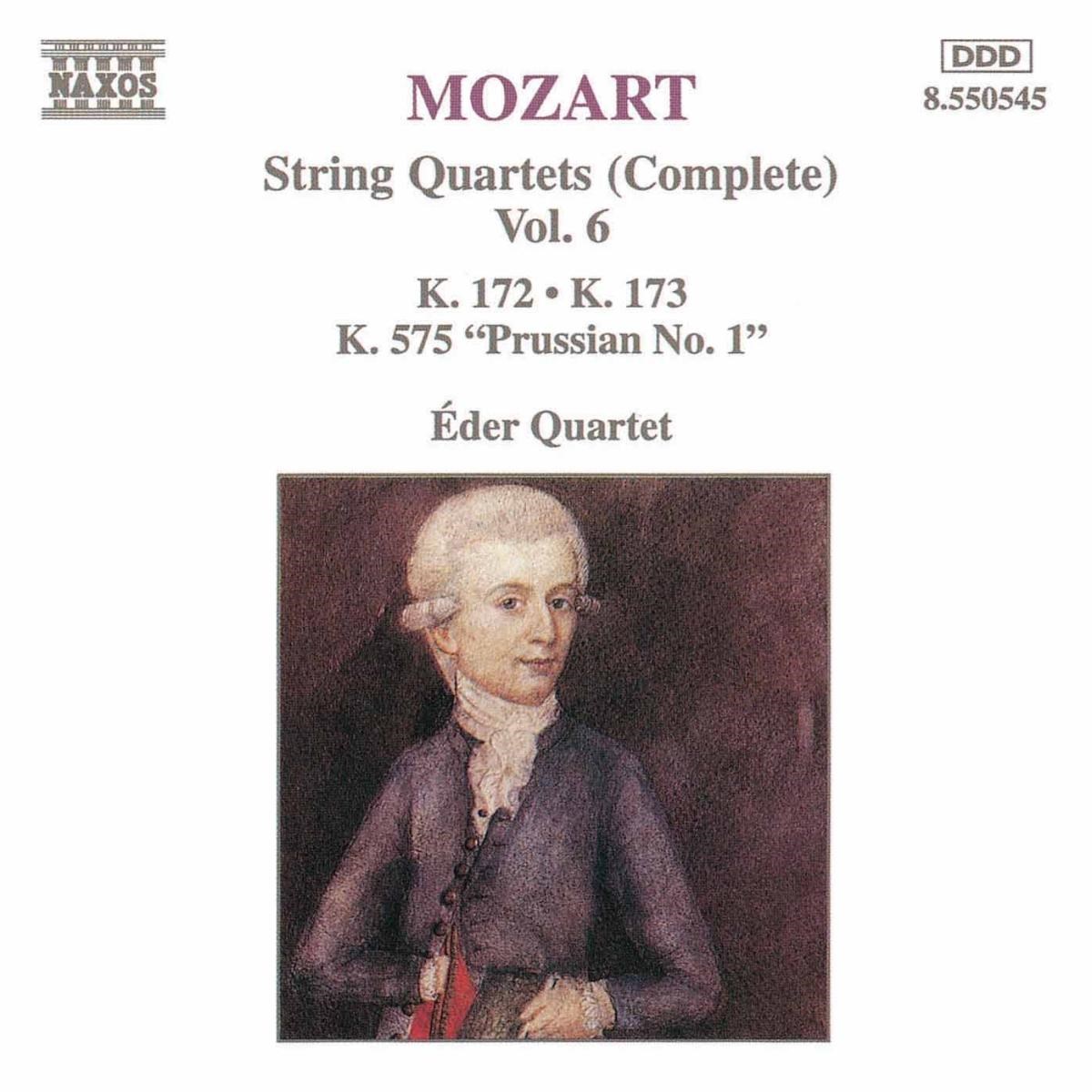 Afbeelding van Eder Quartet - Mozart: String Quartets 6