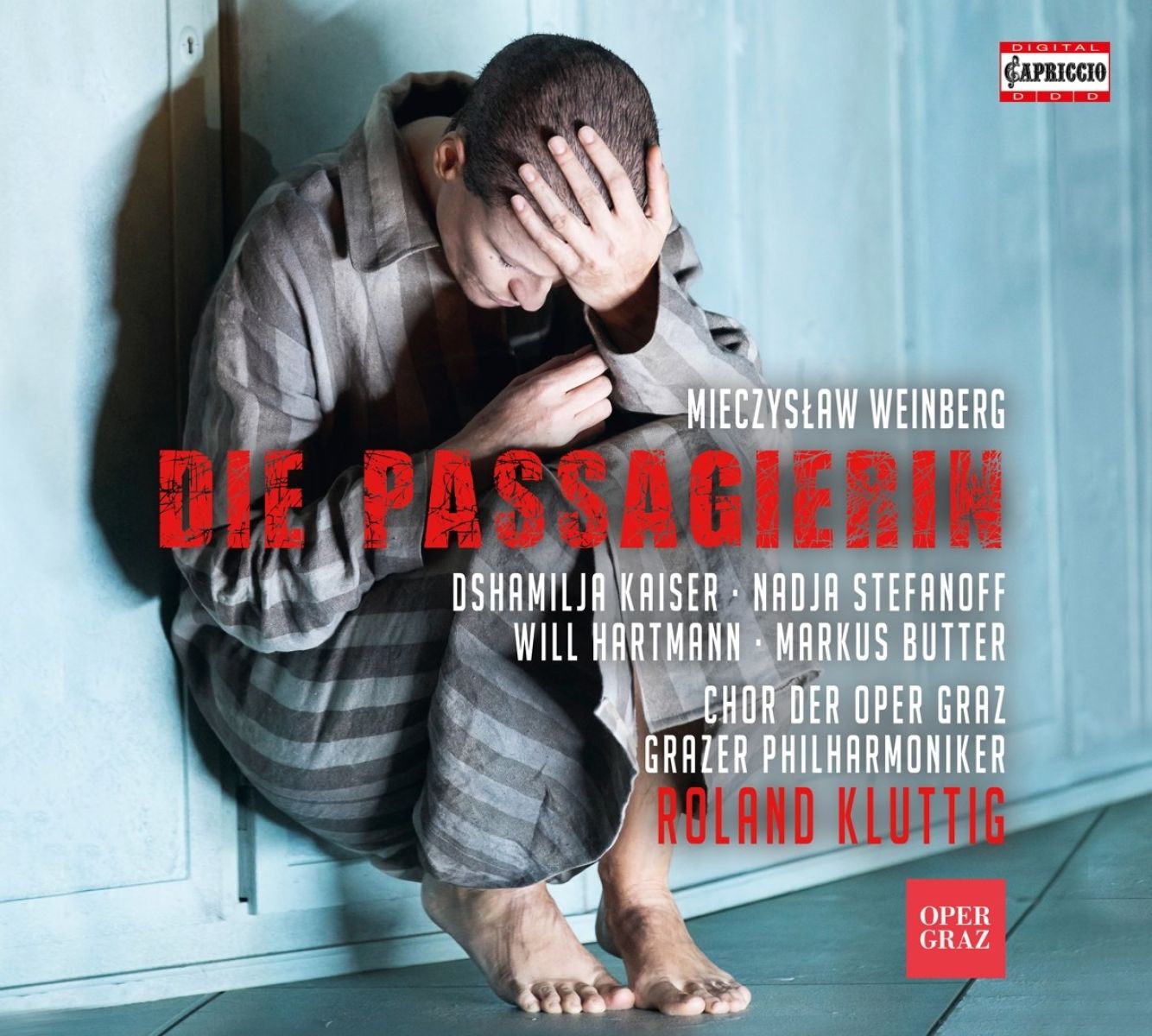 Afbeelding van Dshamilja Kaiser, Nadja Stefanoff, Will Hartmann, Grazer Philharmoniker - Weinberg: Die Passagierin (The Passenger)