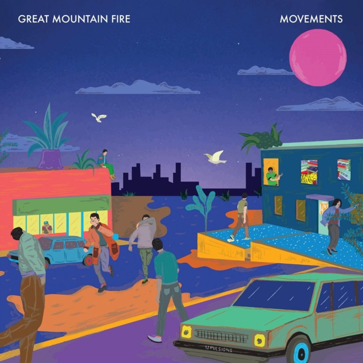 Great Mountain Fire - Movements