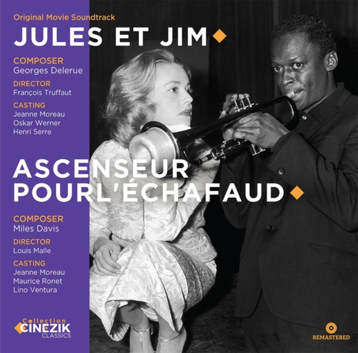 Afbeelding van Georges Delerue, Miles Davis - Jules Et Jim / Ascenceur Pour L'echafaud