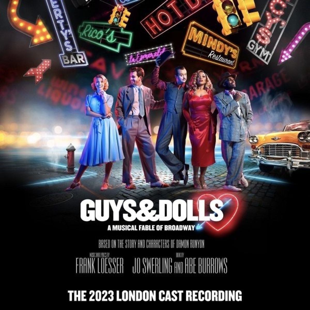 Afbeelding van Various Artists - Guys & Dolls (A Musical Fable Of Broadway) (The 2023 London Cast Recording)