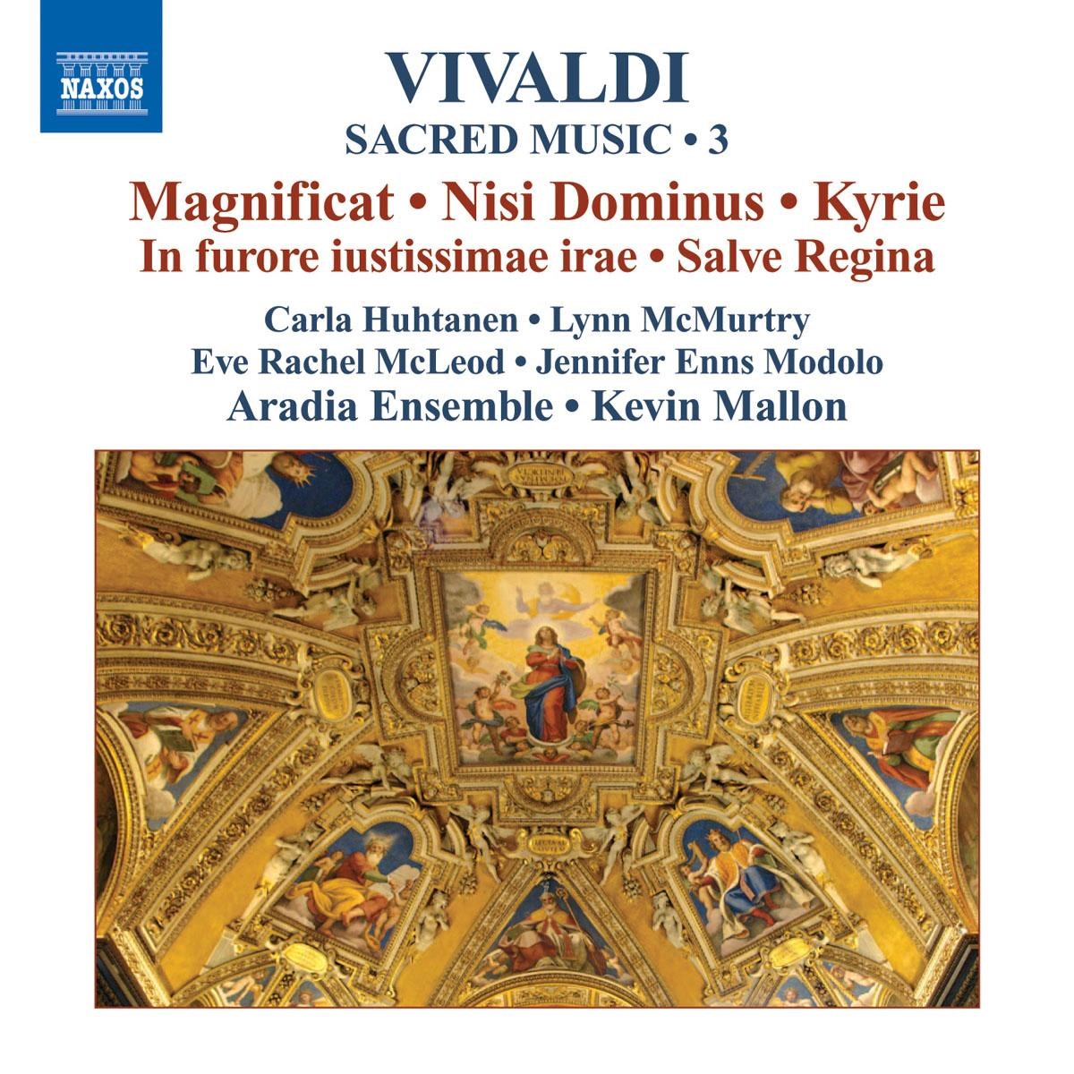 Afbeelding van Carla Huhtanen, Lynn McMurtry, Aradia Ensemble, Kevin Mallon - Vivaldi: Sacred Music Volume 3