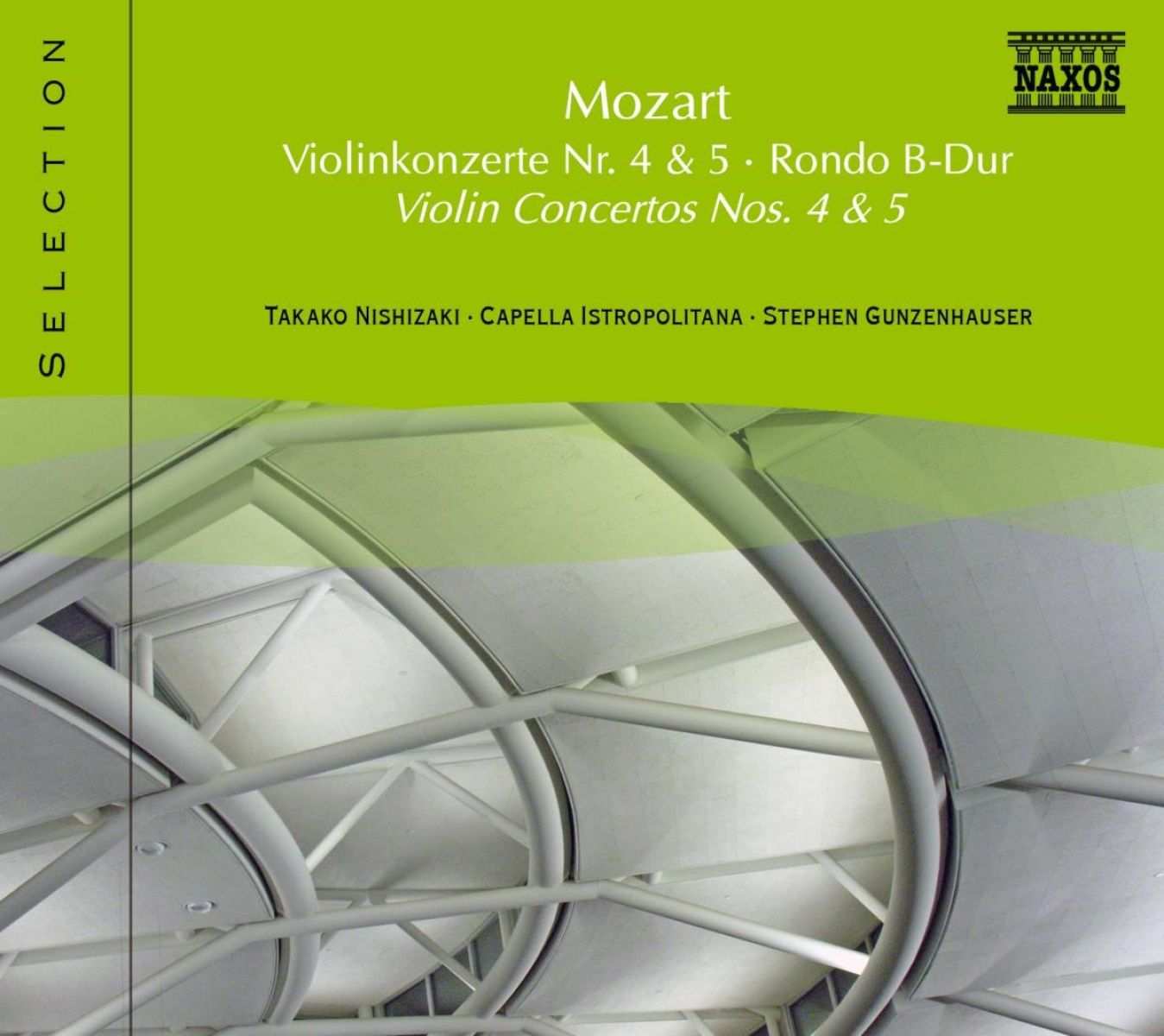 Afbeelding van Takako Nishizaki, Capella Istropolitana, Stephen Gunzenhauser - Mozart: Violin Concertos Nos. 4 & 5