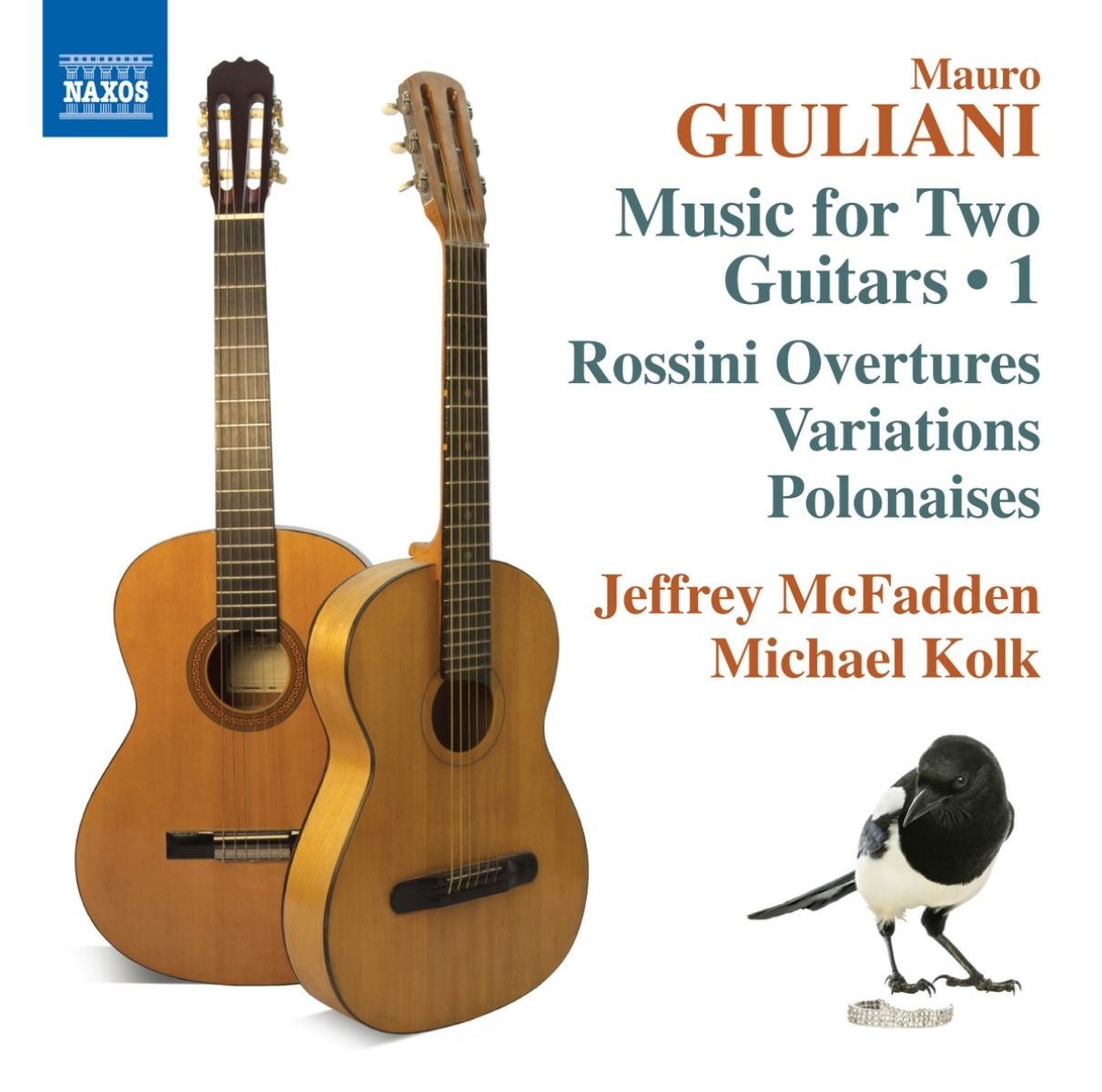 Afbeelding van Jeffrey McFadden & Michael Kolk - Music For Two Guitars 1, Rossini Overtures/Variations/Polonaises