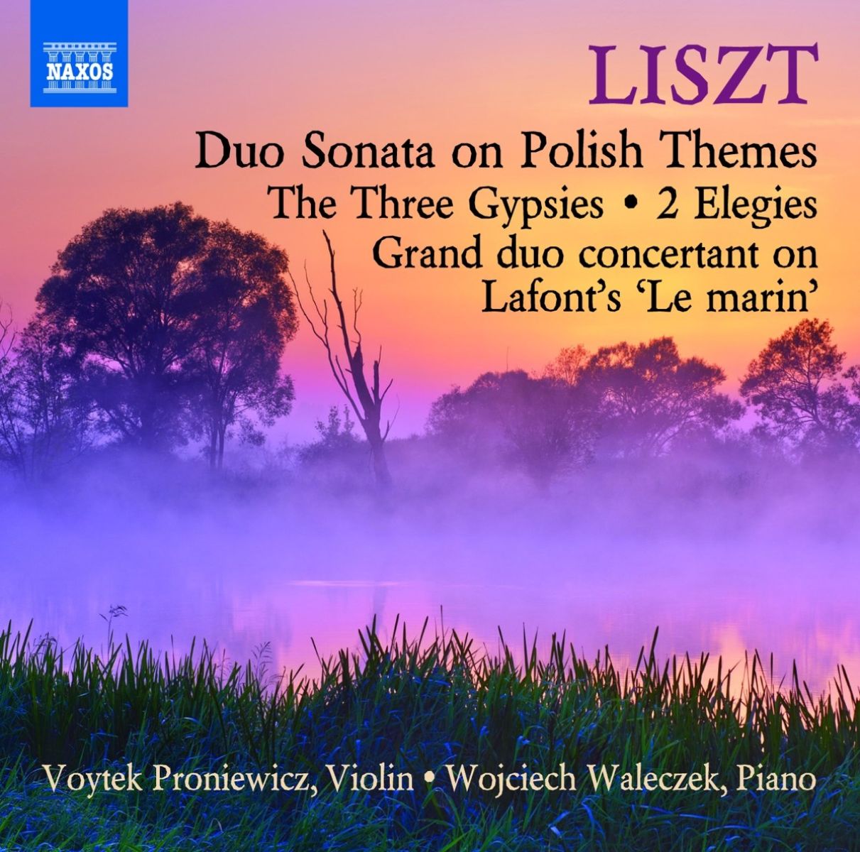 Afbeelding van Voytek Proniewicz, Wojciech Waleczek - Liszt: Duo Sonata On Polish Themes | The Three Gypsies | 2 Elegies | Grand Duo Concertant On Lafont's 'Le Marin'