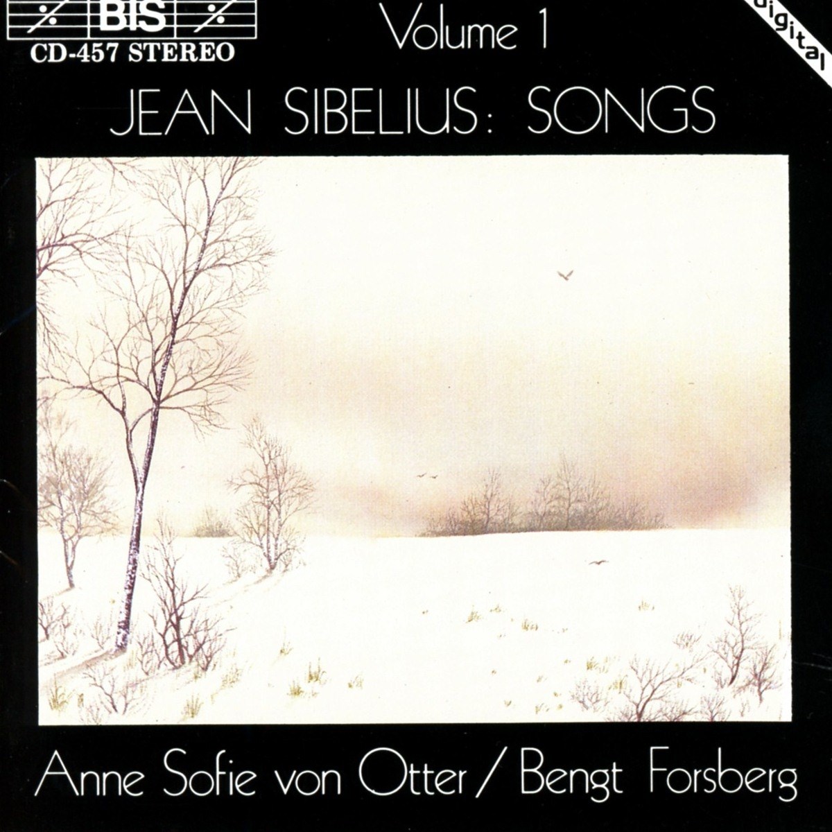 Anne Sofie Von Otter & Bengt Forsberg - Sibelius: Songs Volume 1
