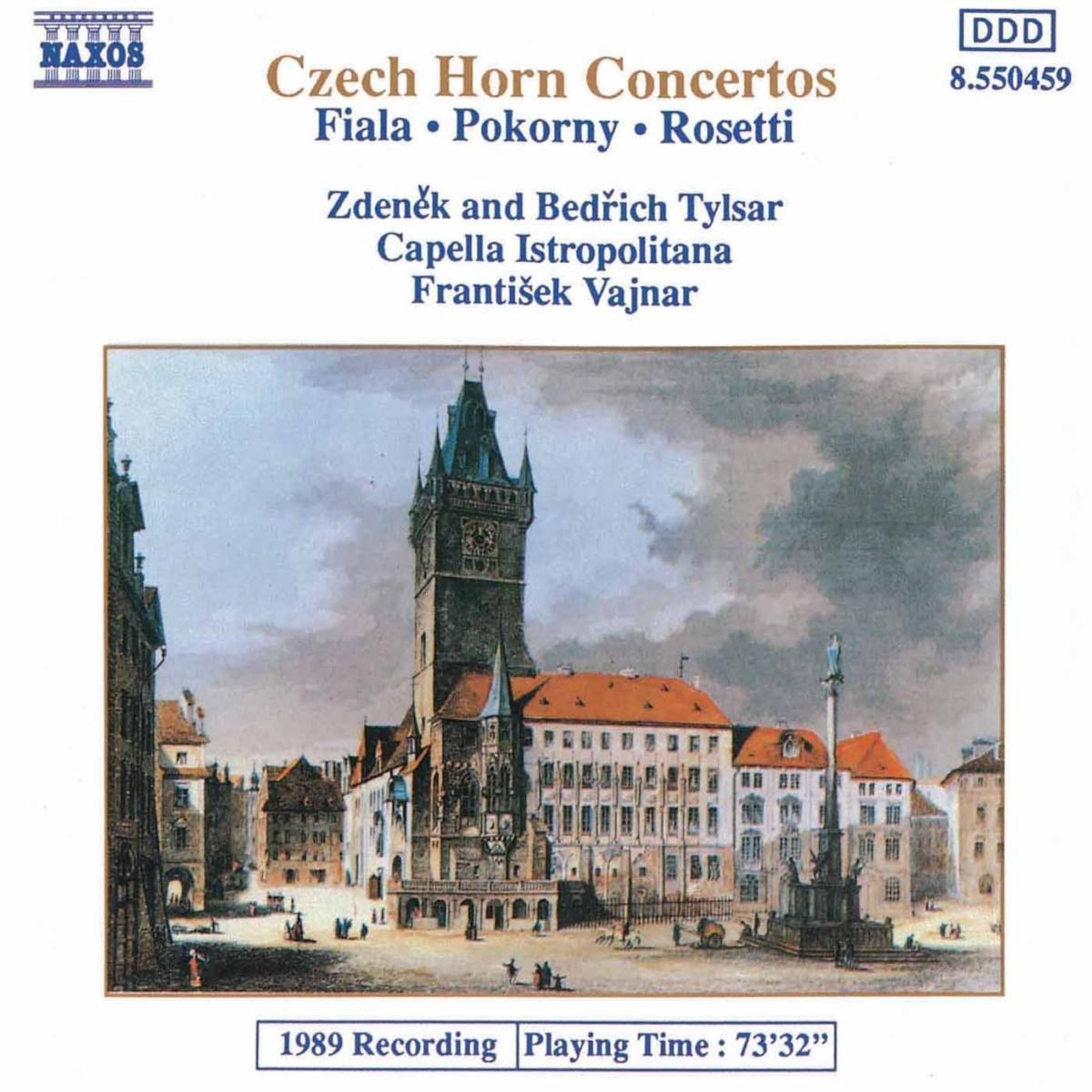 Afbeelding van Capella Istropolitana, František Vajnar - Czech Horn Concert