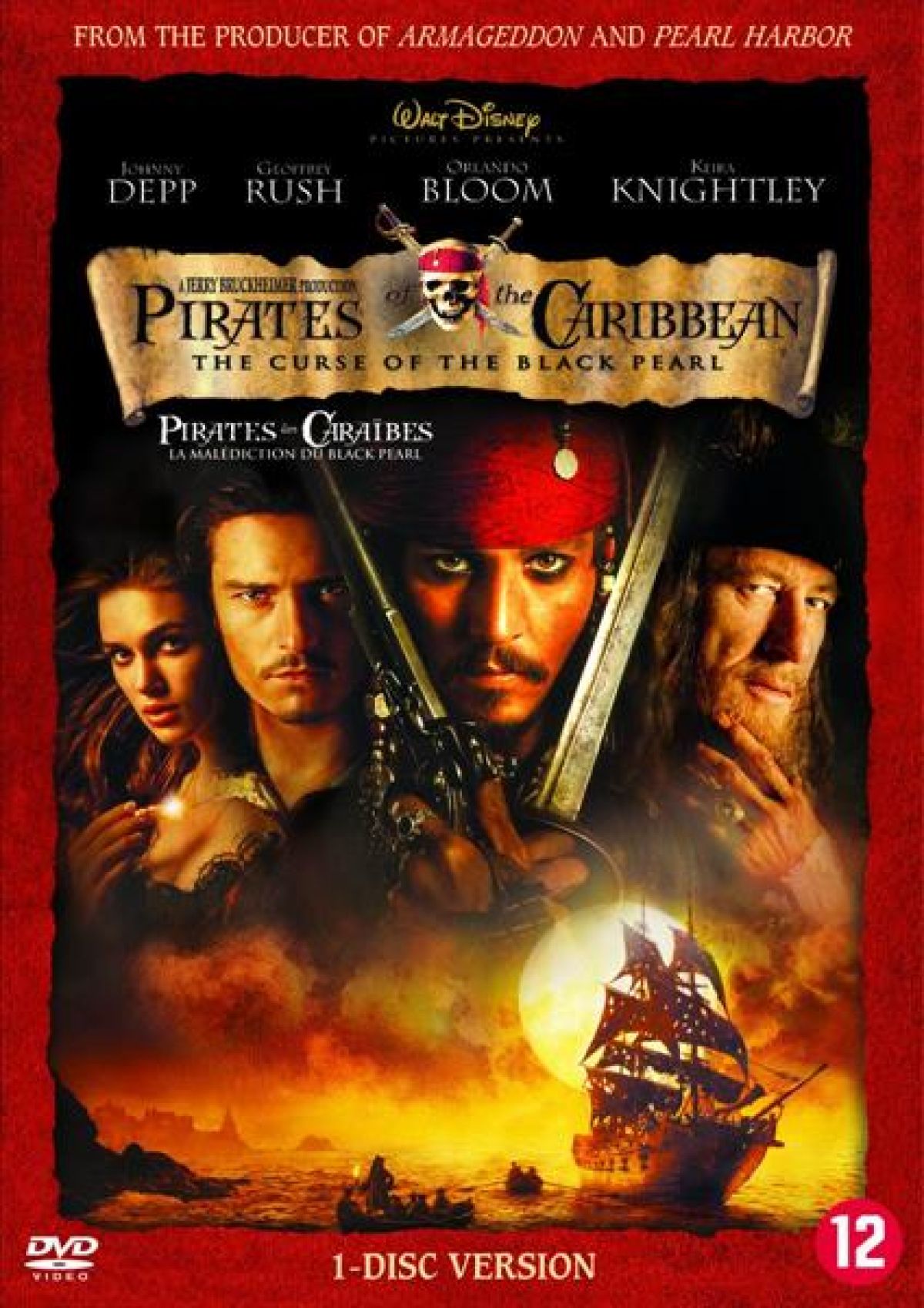 Afbeelding van Pirates Of The Caribbean 1 - The Curse Of The Black Pearl