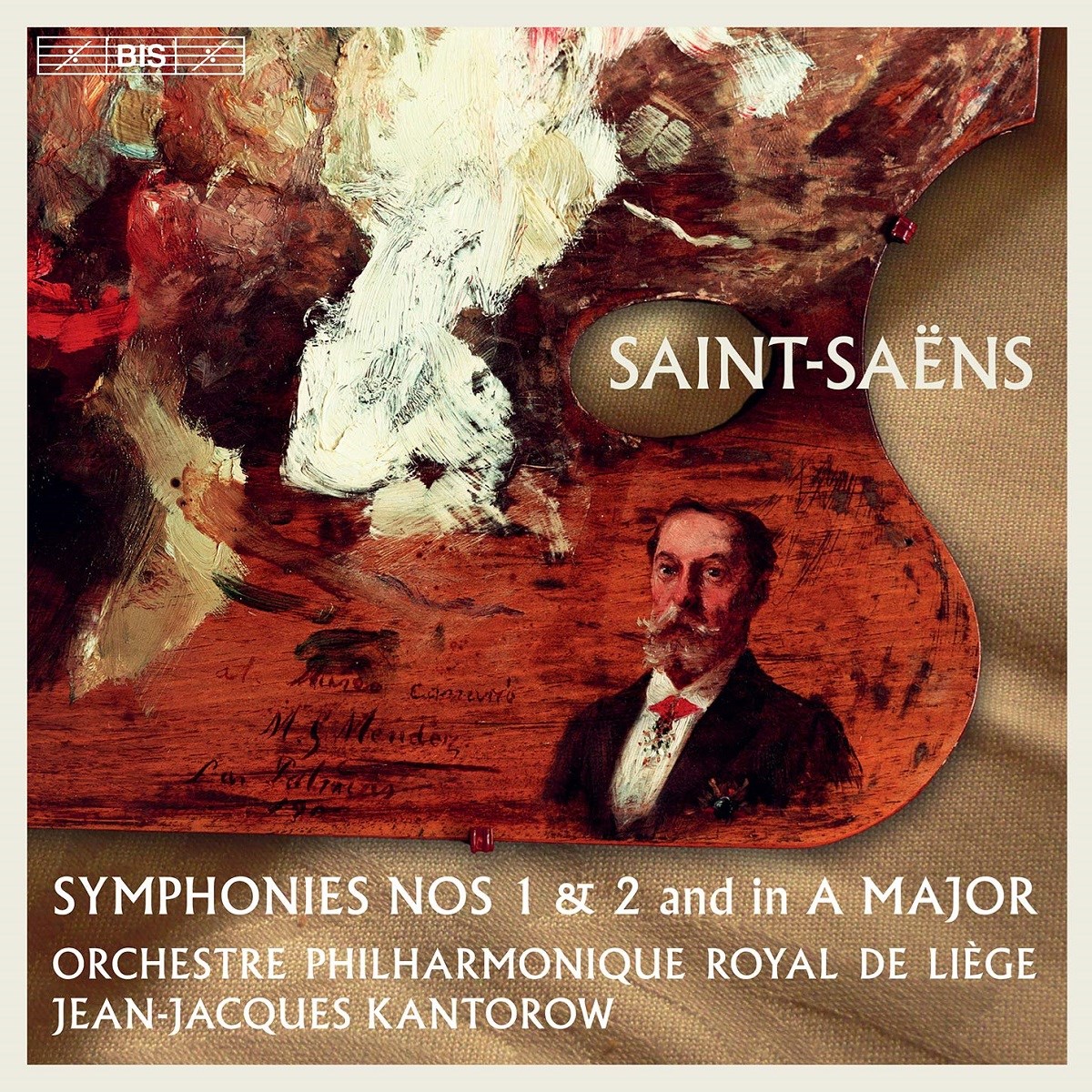 Afbeelding van Orchestre Philharmonique Royal De Liegè, Jean-Jacques Kantorow - Saint-Saëns: Symphonies 1-2 - Symphony In A Major