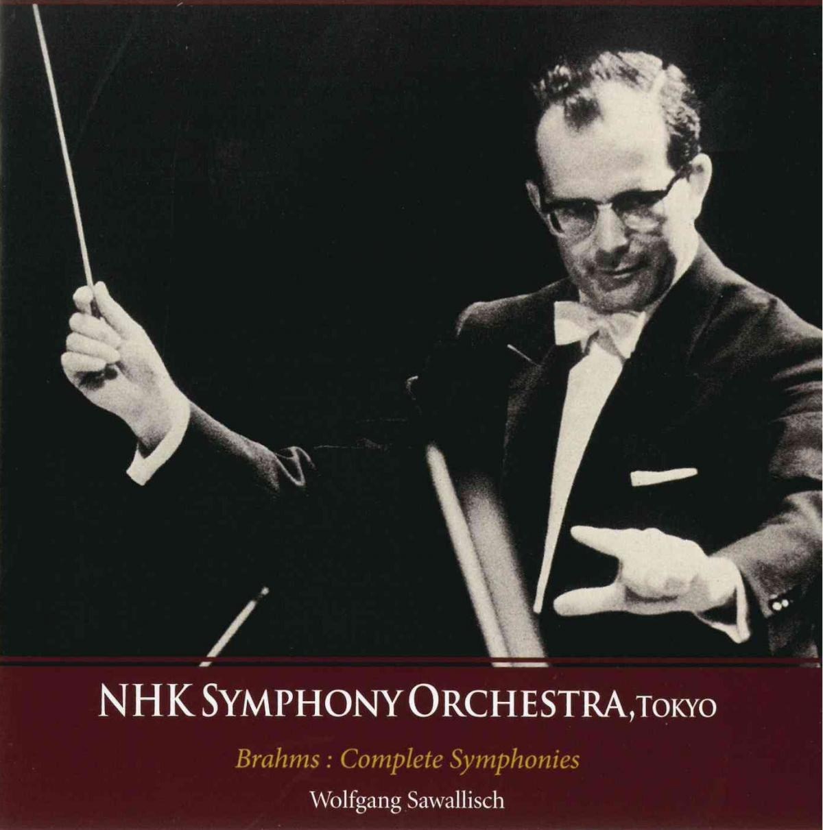 Afbeelding van NHK Symphony Orchestra, Wolfgang Sawallisch - Brahms: Complete Symphonies