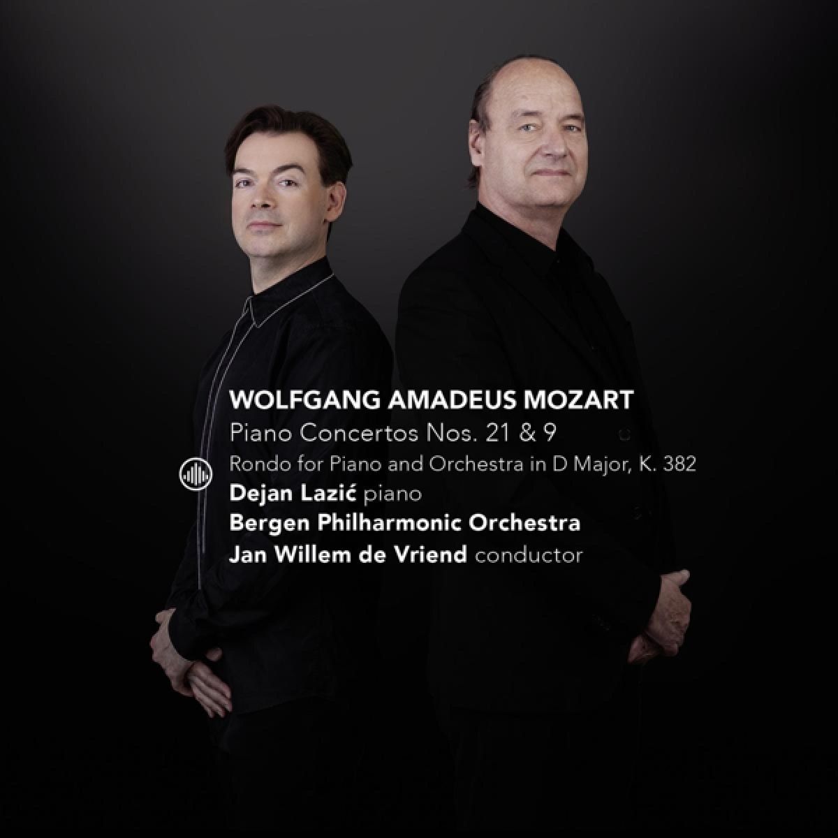 Afbeelding van Dejan Lazić, Bergen Philharmonic Orchestra & Jan Willem De Vriend - W.A. Mozart: Piano Concertos Nos. 21 & 9 / Rondo For Piano And Orchestra
