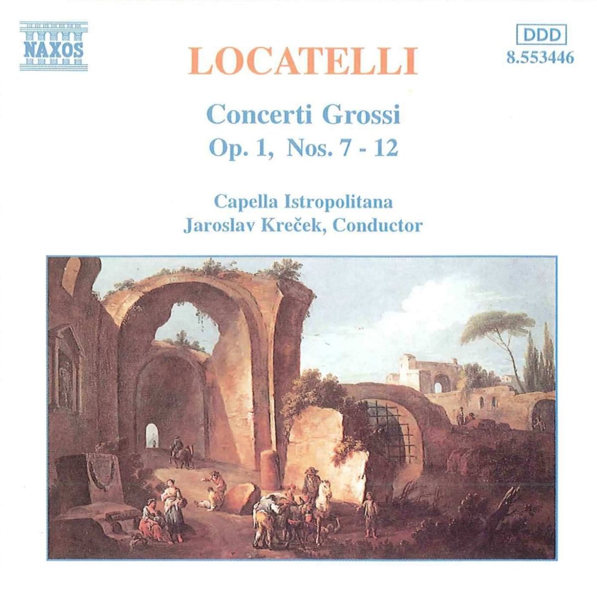 Afbeelding van Capella Istropolitana, Jaroslav Krecek - Locatelli: Concerti Grossi Op1, 1 - 6