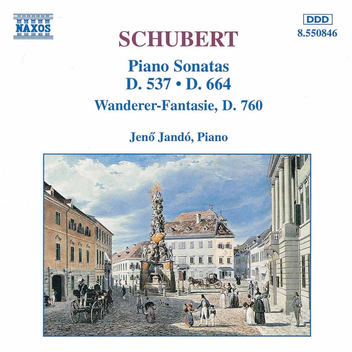 Jeno Jandó - Schubert: Piano Sonatas D537 & D664