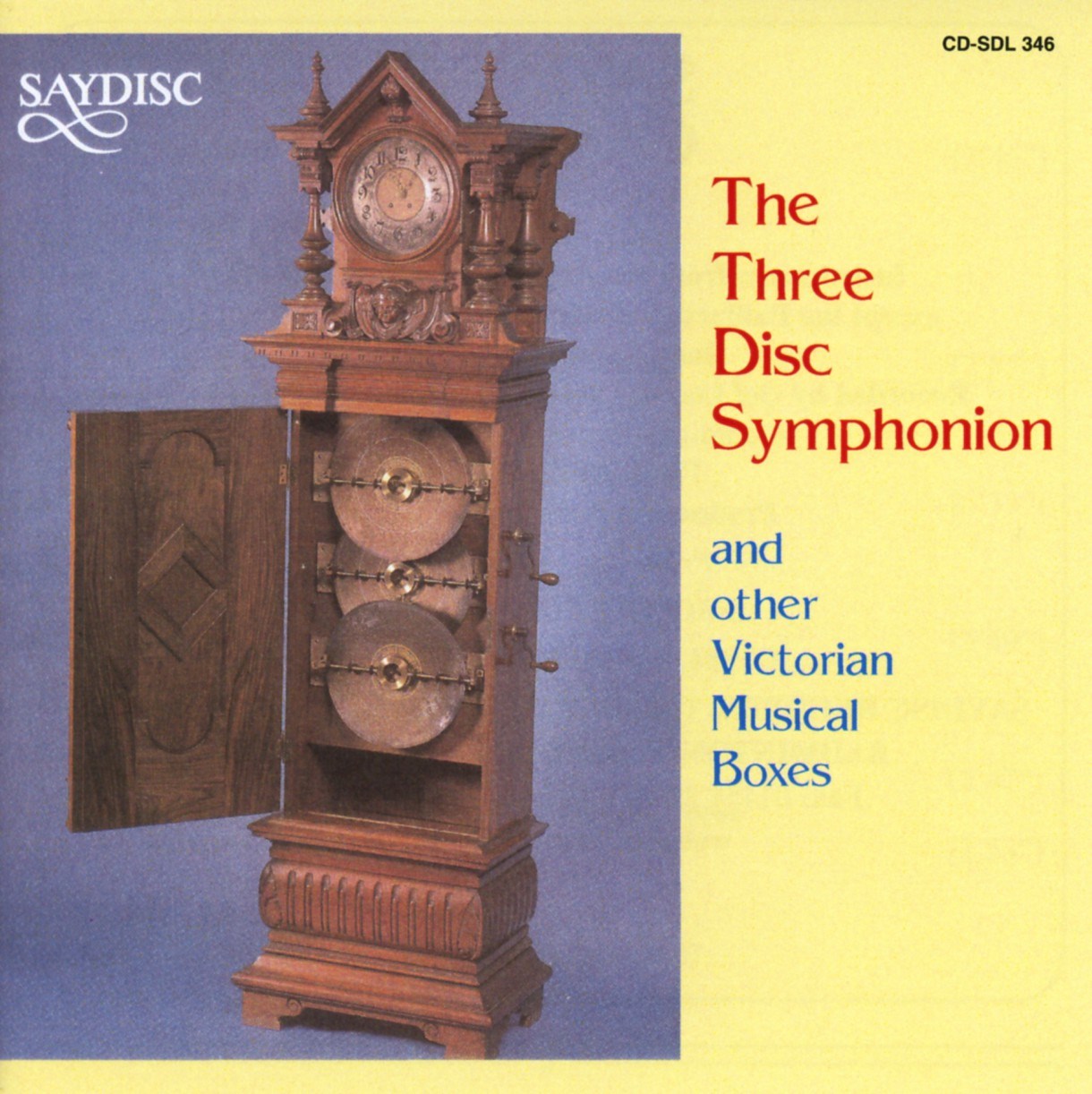 Afbeelding van Various Artists - The Three Disc Symphonion And Other Victorian Musical Boxes
