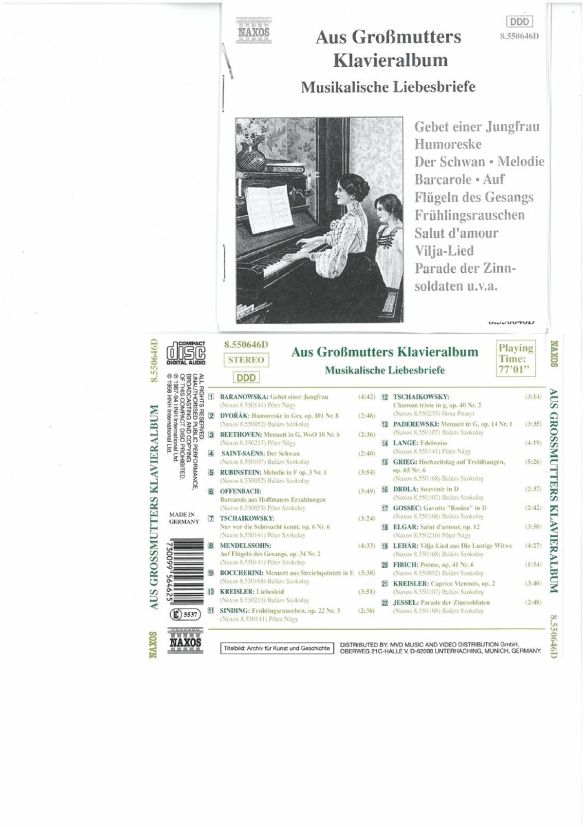 Afbeelding van Various Artists - The Maiden's Prayer