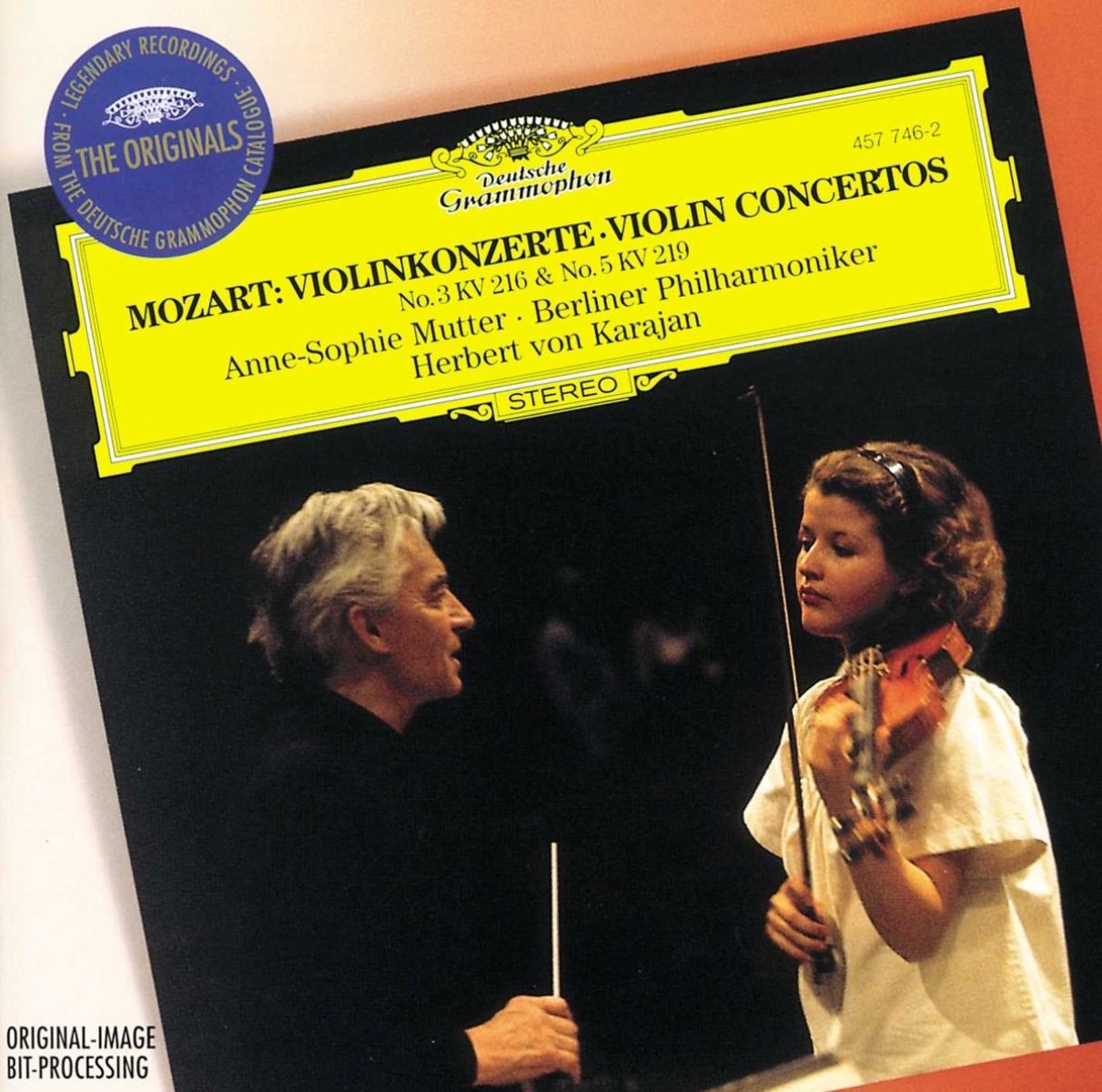 Anne-Sophie Mutter, Berliner Philharmoniker, Herbert von Karajan - Mozart: Violin Concerto Nos.3 K.216 & 5 K.219