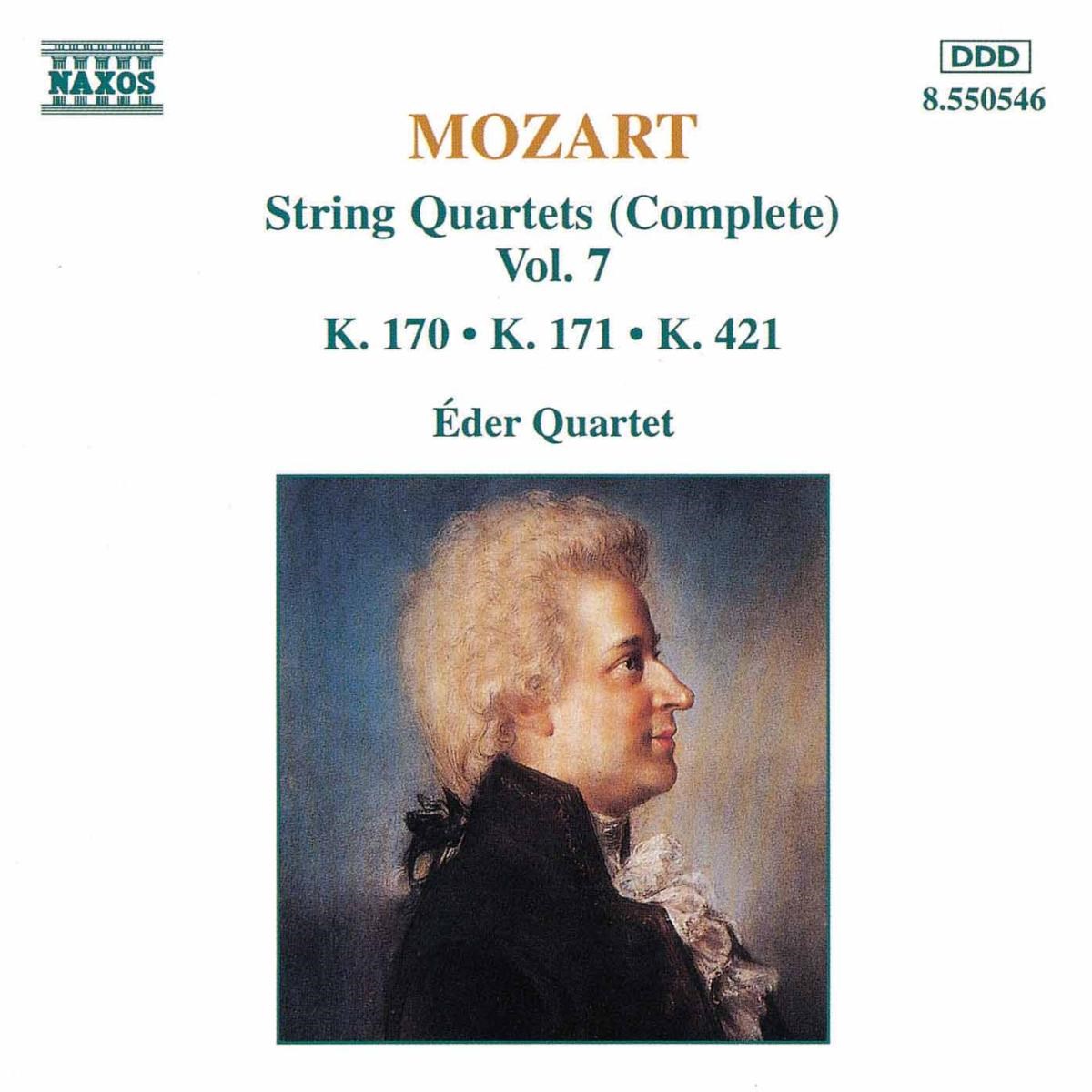 Afbeelding van Eder Quartet - Mozart: String Quartets 7