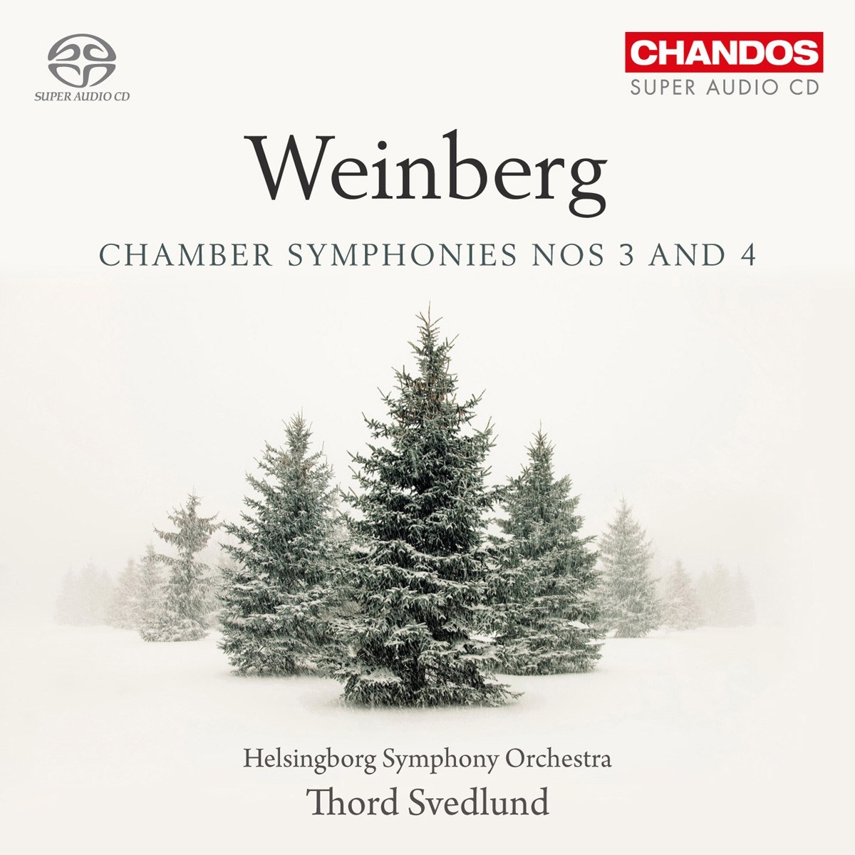Afbeelding van Helsingborg Symphony Orchestra - Weinberg: Chamber Symphonies Nos. 3 & 4