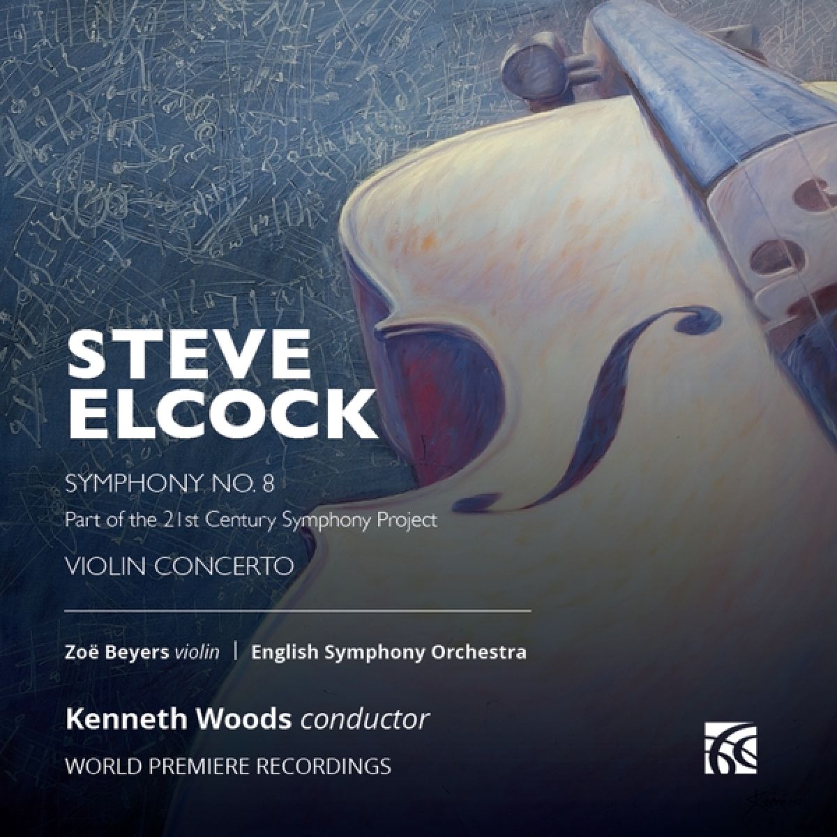 Zoë Beyers, English Symphony Orchestra, Kenneth Woods - Elcock: Symphony No. 8 & Violin Concerto