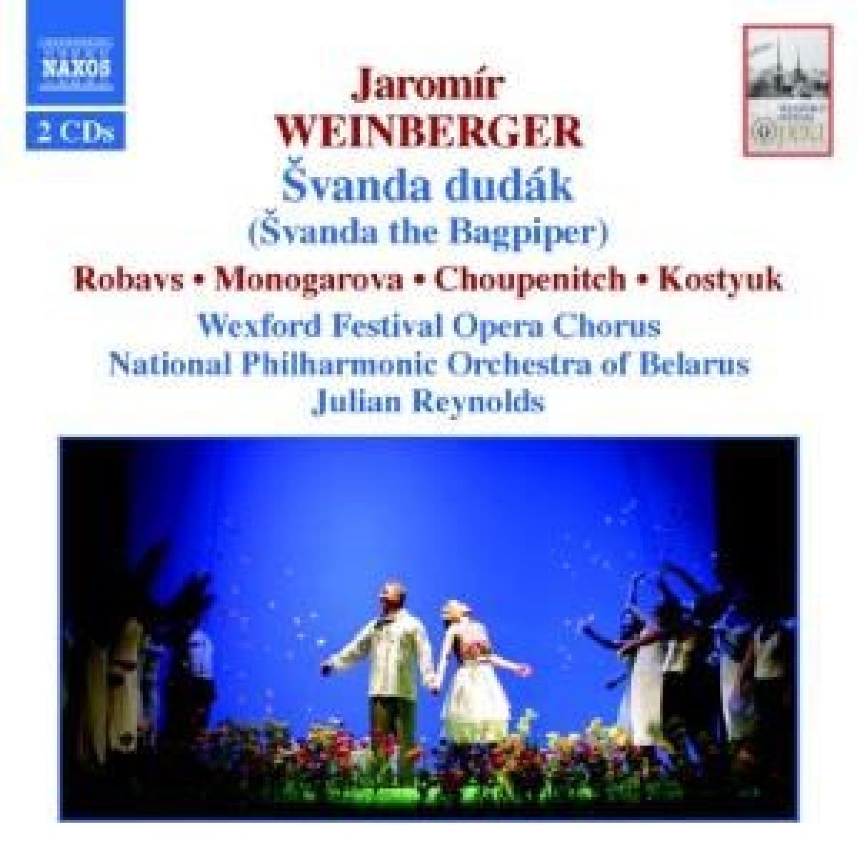 Afbeelding van Wexford Festival Opera Chorus, National Philharmonic Orchestra Of Belarus, Julian Reynolds - Weinberger: Svanda Dudák