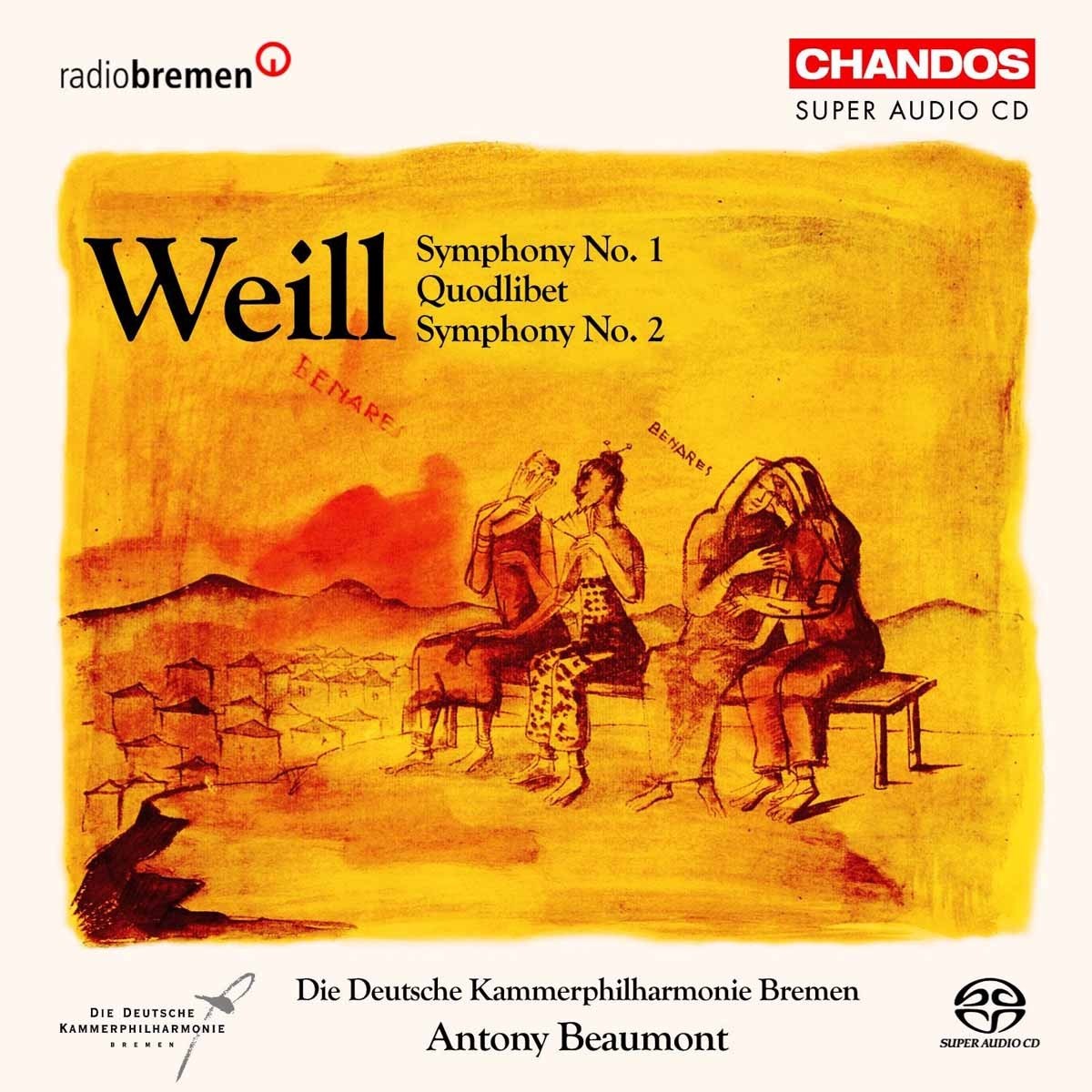 Afbeelding van Symphony No.1&2/Quodlibet