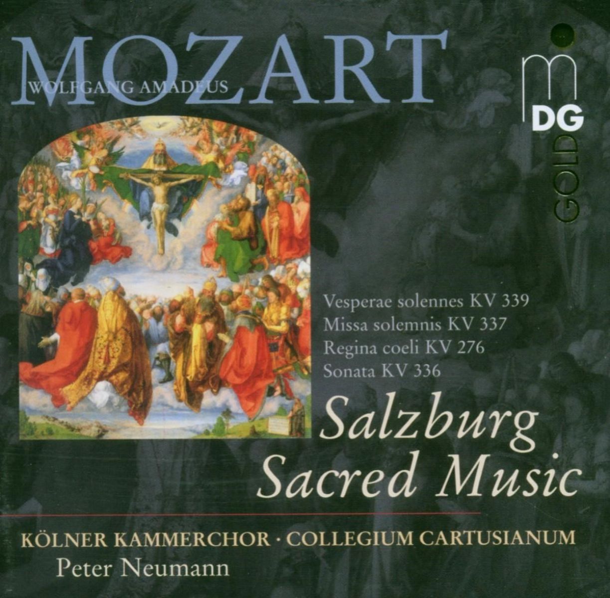 Afbeelding van Kölner Kammerchor, Collegium Cartusianum, Peter Neumann - Mozart: Salzburg Sacred Music