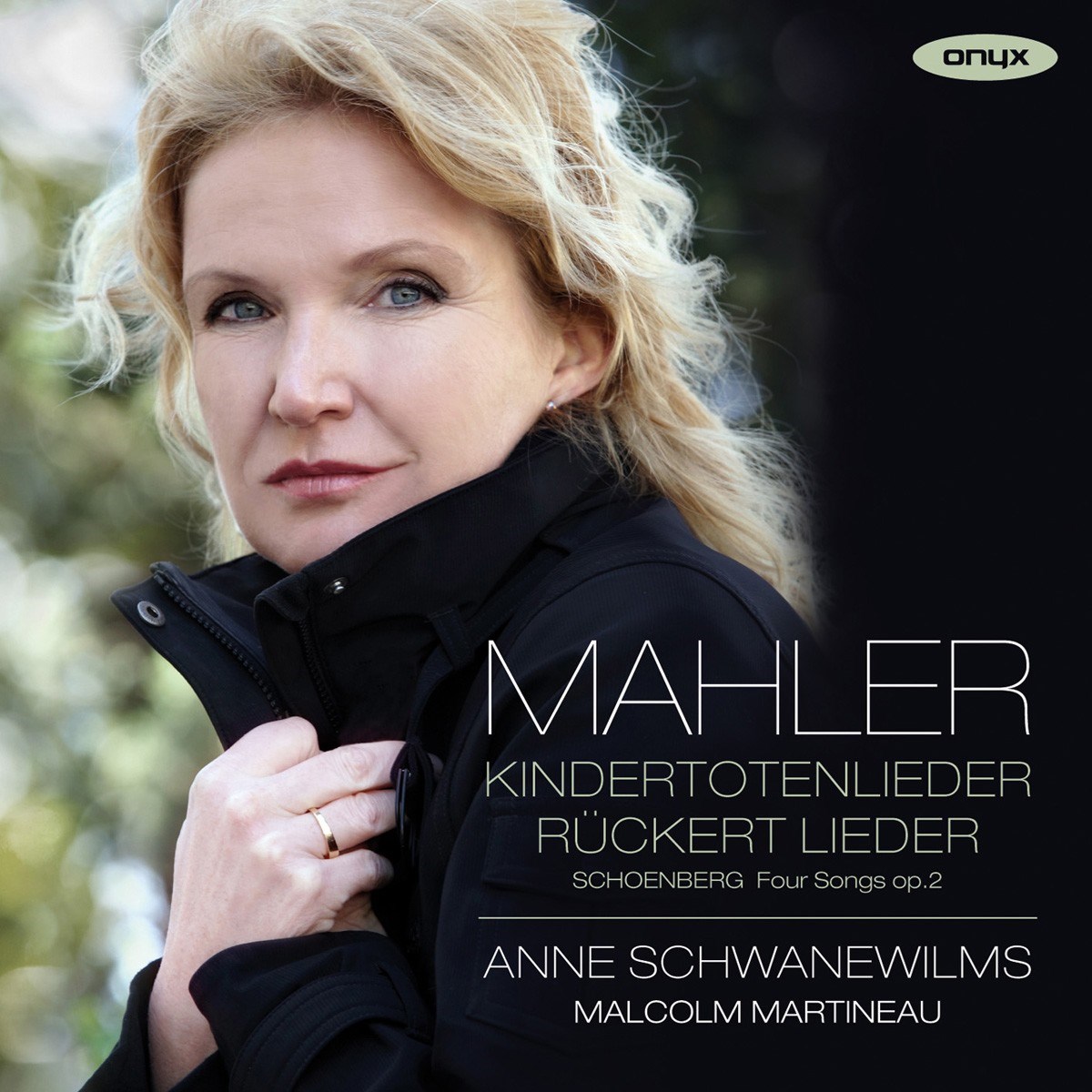 Afbeelding van Anne Schwanewilms & Malcolm Martineau - Mahler: Kindertotenlieder & Rückert Lieder | Schoenberg: 4 Lieder, Op. 2