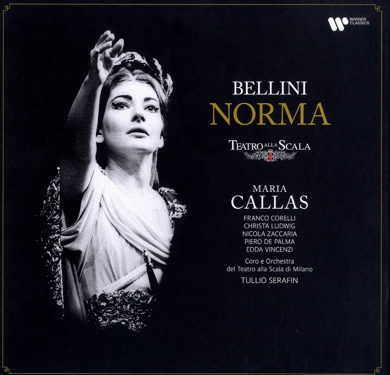 Afbeelding van Vincenzo Bellini, Maria Callas, Franco Corelli, Christa Ludwig, Nicola Zaccaria, Piero De Palma, Edda Vincenzi, Coro Del Teatro Alla Scala, Orchestra Del Teatro Alla Scala, Coro Del Teatro Dell'Opera Di Roma, Tullio Serafin - Norma