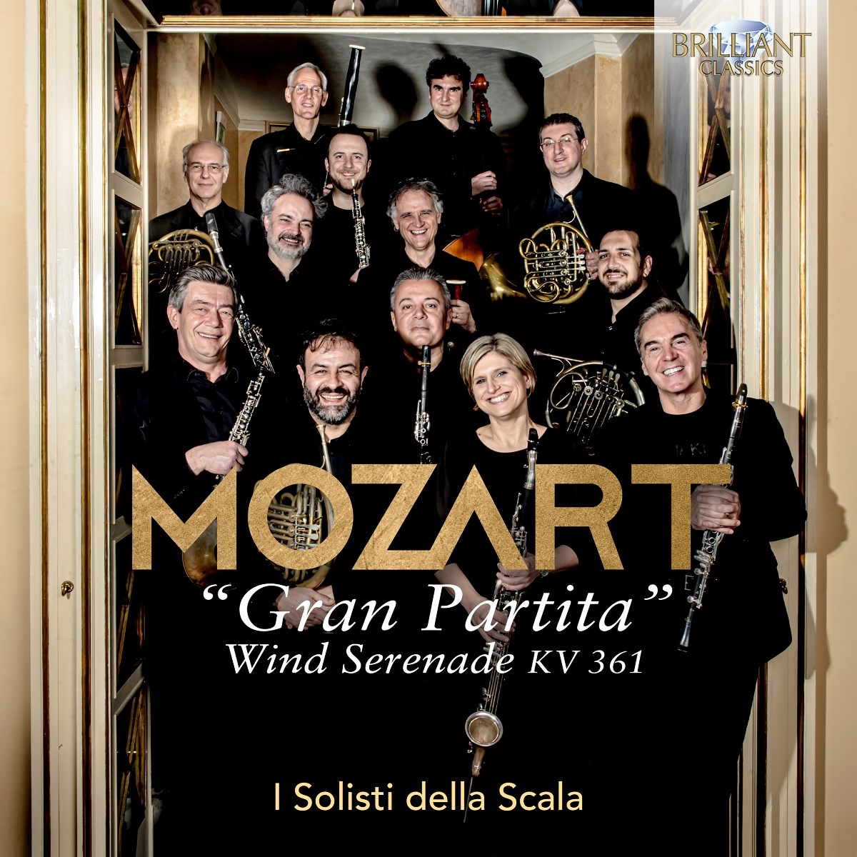 Afbeelding van I Solisti Della Scala - Mozart: Wind Serenade, Kv. 361 "Gran Partita"