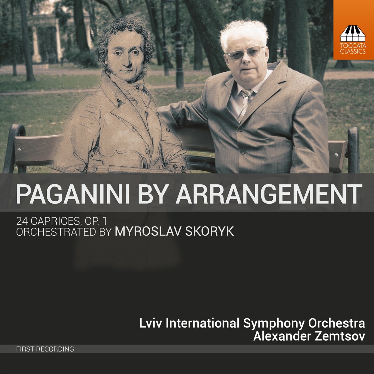 Afbeelding van Lviv International Symphony Orchestra, Alexander Zemtsov - Paganini: 24 Caprices, Op. 1 Orchestrated By Myroslav Skoryk