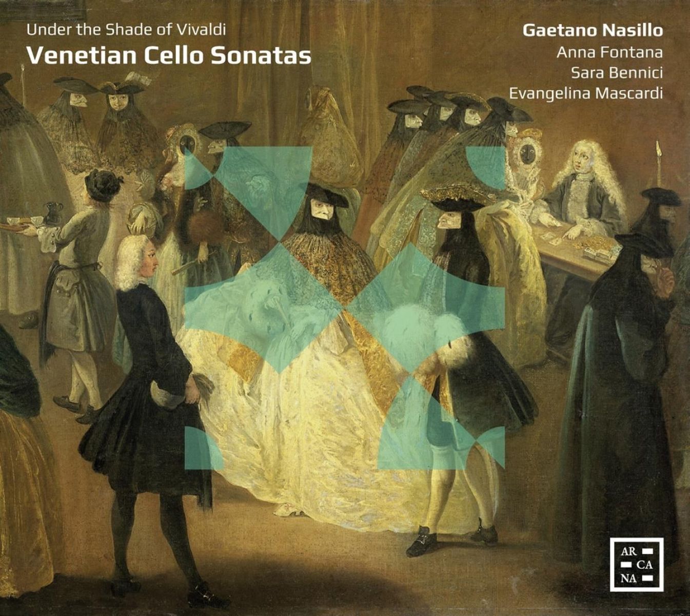 Gaetano Nasillo, Anna Fontana, Sara Bennici, Evangelina Mascardi - Venetian Cello Sonatas. Under The Shade Of Vivaldi