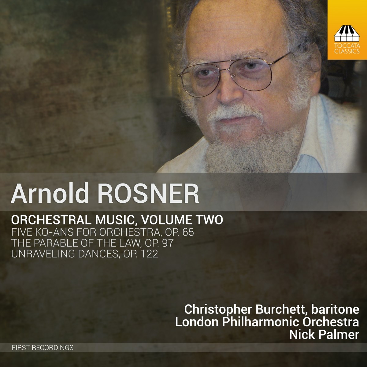 Afbeelding van Christopher Burchett, London Philharmonic Orchestra, Nick Palmer - Rosner: Orchestral Music, Volume Two