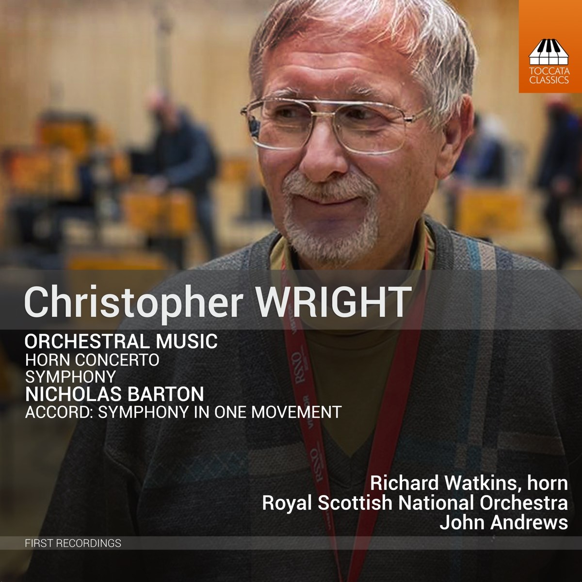 Afbeelding van Richard Watkins, Royal Scottish National Orchestra, John Andrews - Wright & Barton: Orchestral Music
