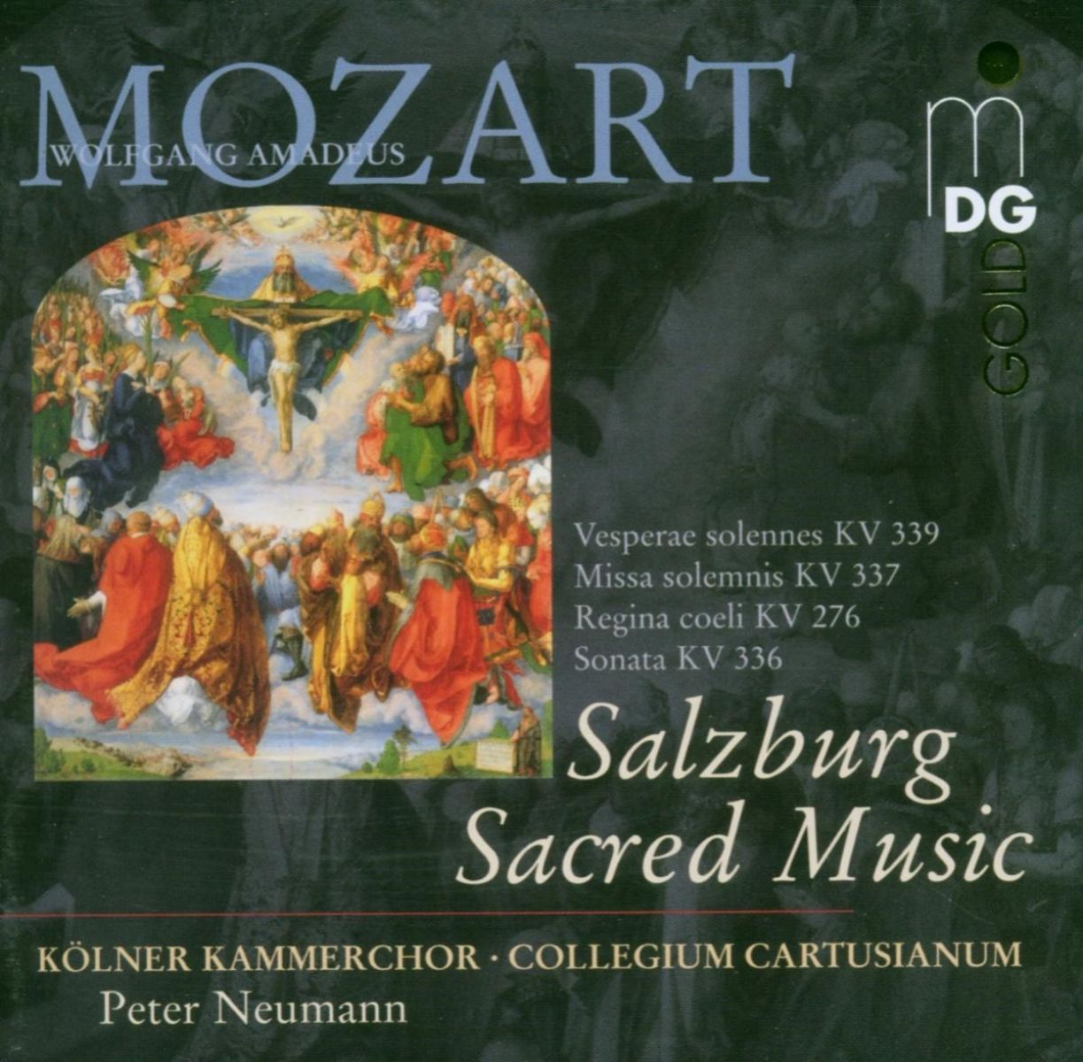 Afbeelding van Kölner Kammerchor, Collegium Cartusianum, Peter Neumann - Mozart: Salzburg Sacred Music