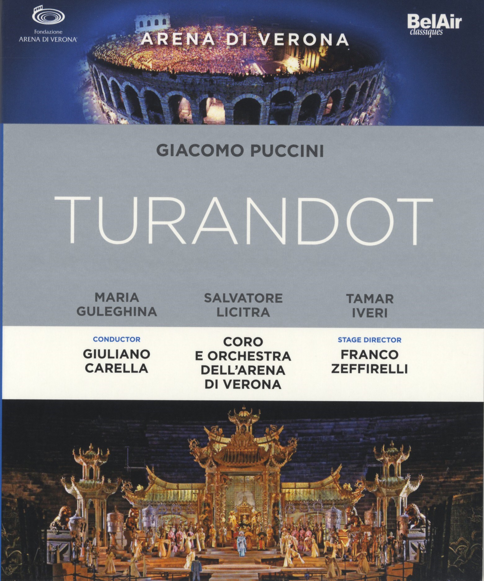 Afbeelding van Orchestra E Coro Dell Arena Di Verona - Puccini: Turandot