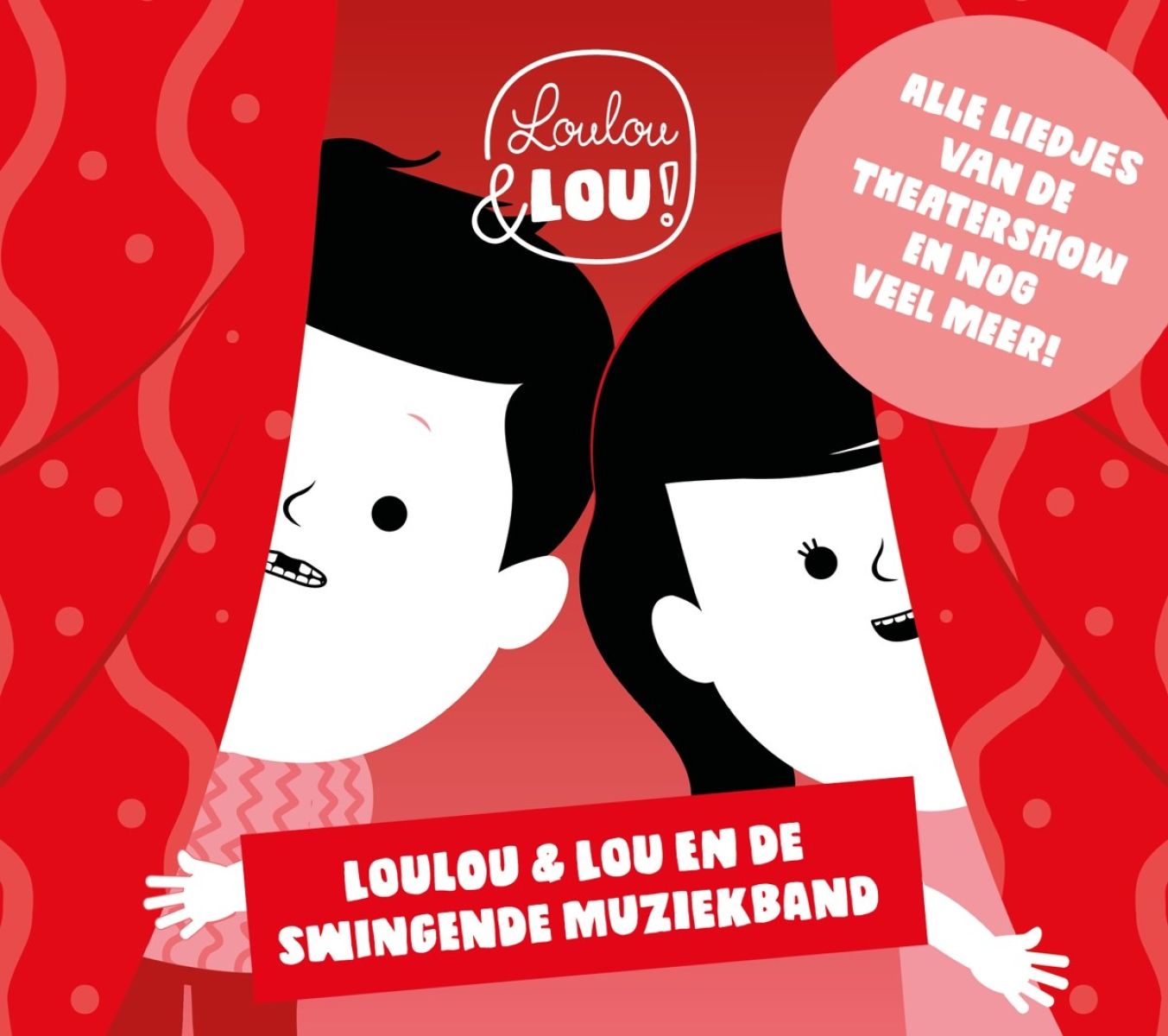 Afbeelding van Kinderliedjes Loulou & Lou - Loulou & Lou En De Swingende Muziek