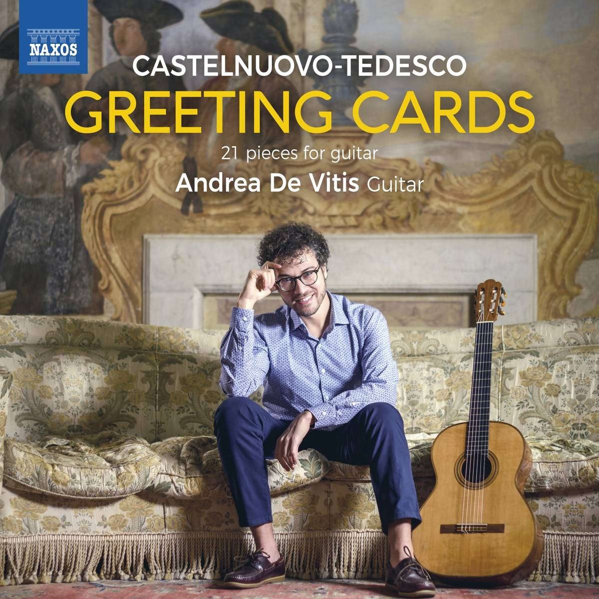 Afbeelding van Andrea De Vitis - Tedesco: Greeting Cards - 21 Pieces For Guitar