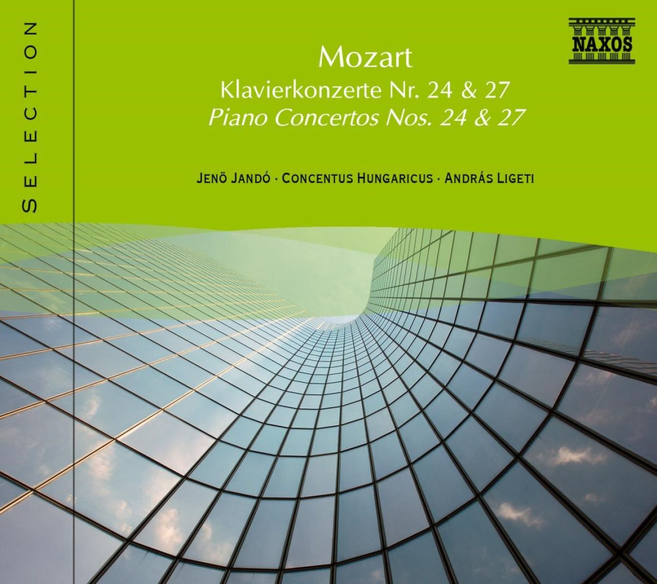 Afbeelding van Jeno Jandó, Concentus Hungaricus, András Ligeti - Mozart: Piano Concertos Nos. 24 & 27