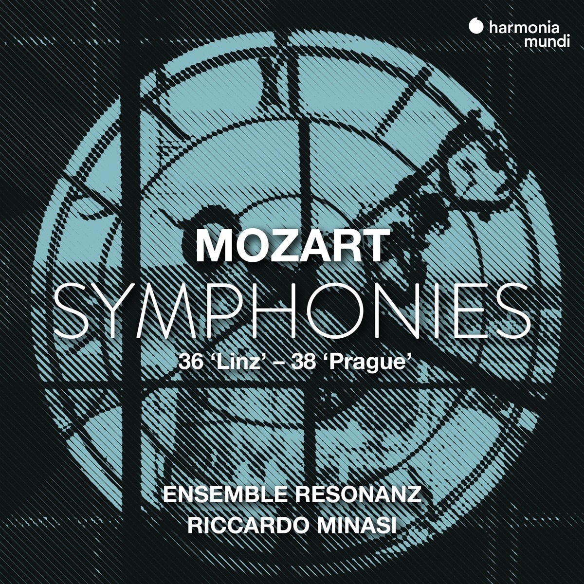 Afbeelding van Ensemble Resonanz, Riccardo Minasi - Mozart: Symphonies Nos. 36 Linz & 38