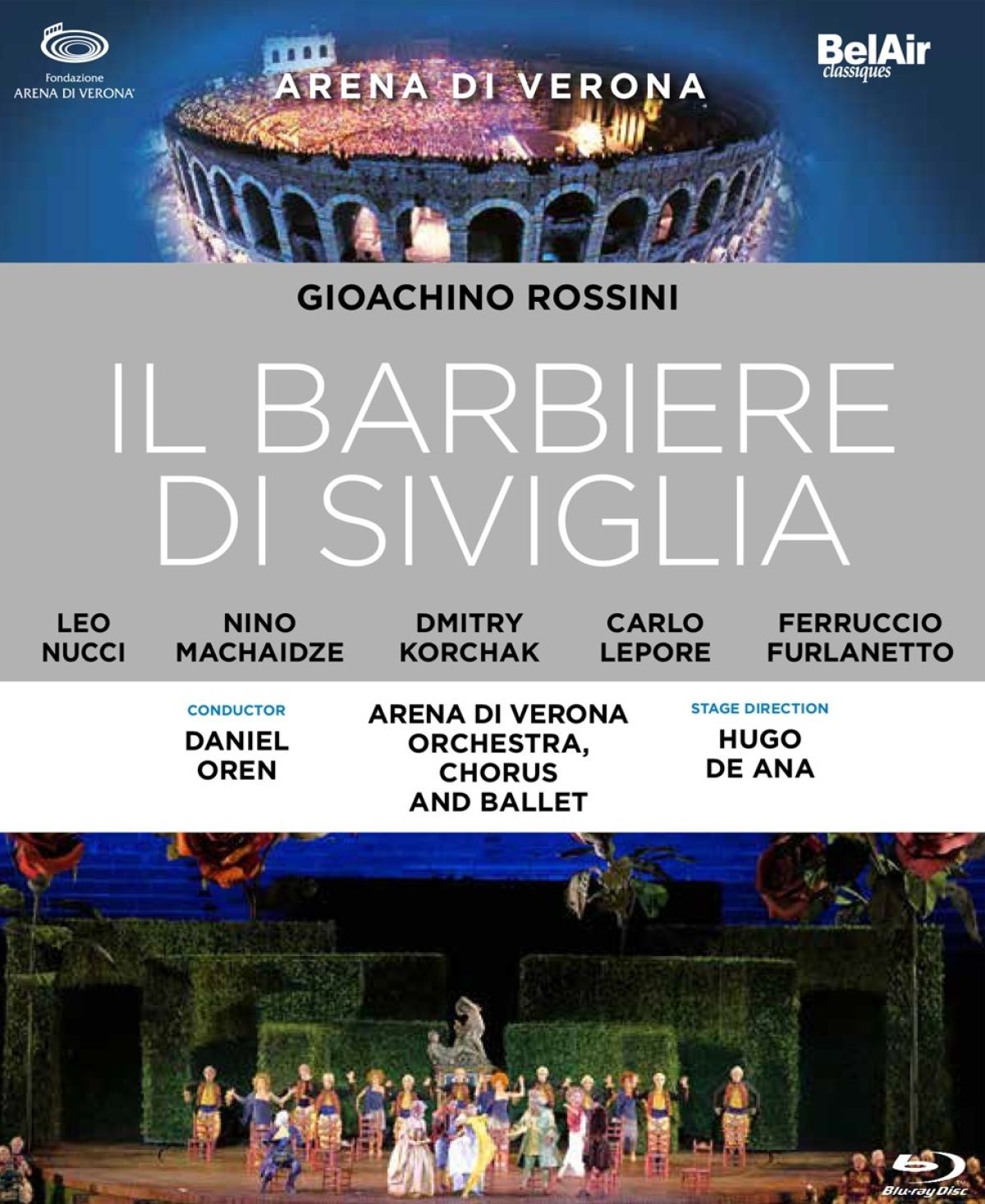 Afbeelding van Arena Di Verona Orchestra, Chorus, Ballet And Tech - Rossini: Il Barbiere Di Siviglia
