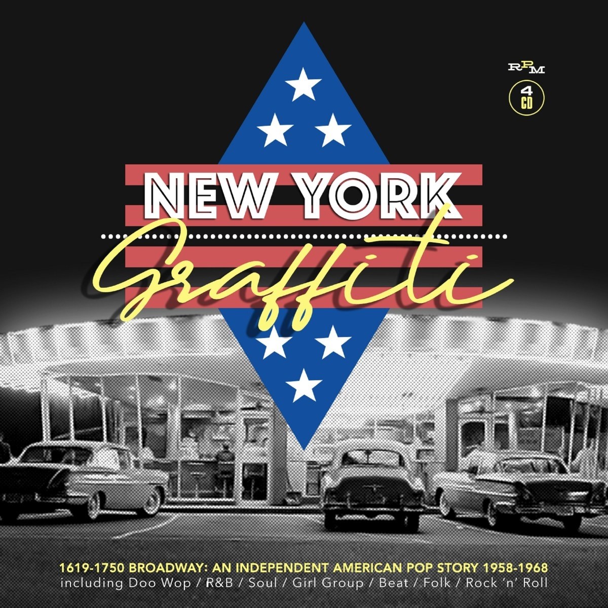 Afbeelding van New York Graffiti - 1619-1750 Broadway: An Independent American Pop Story 1958-1968