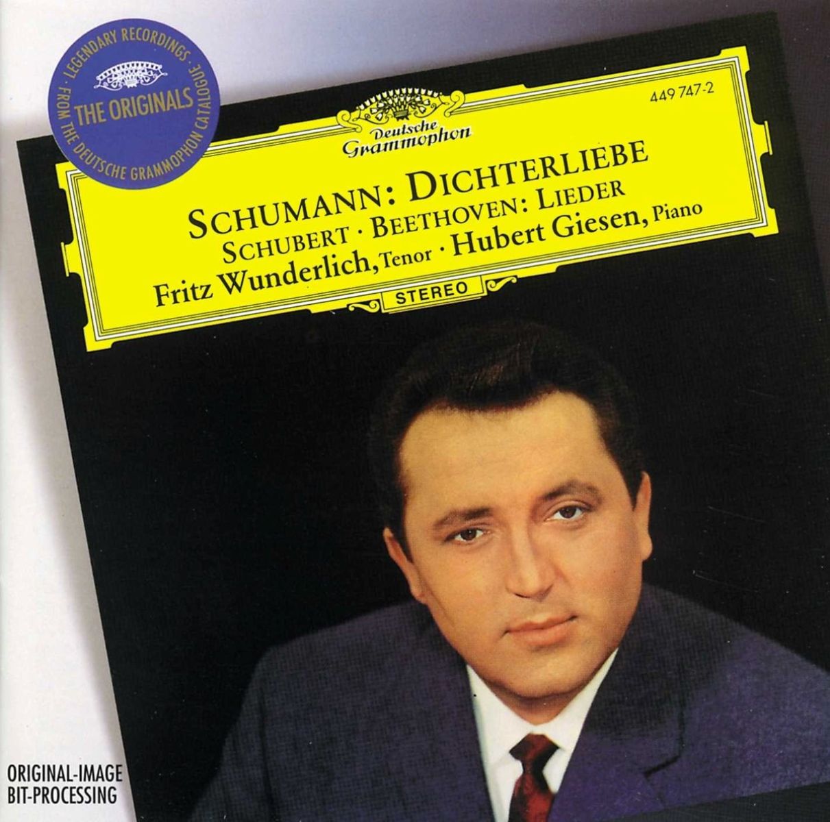 Afbeelding van Fritz Wunderlich & Hubert Giesen - Schumann: Dichterliebe | Beethoven & Schubert: Lieder