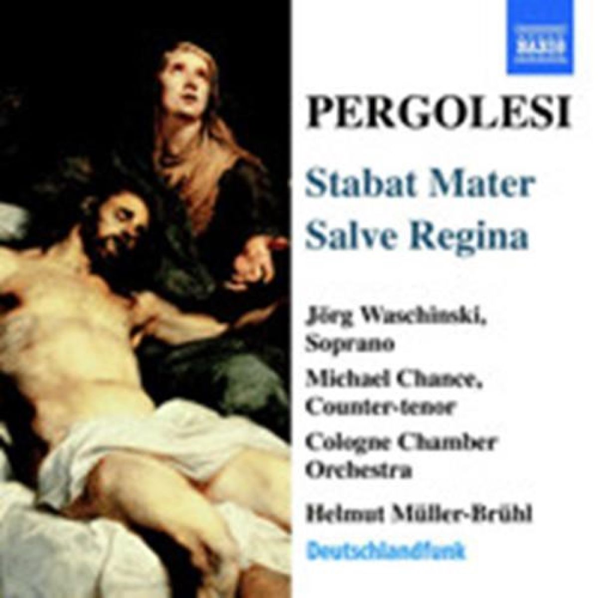 Afbeelding van Cologne ChamberOrchestra, Helmut Müller-Brühl - Pergolesi: Stabat Mater