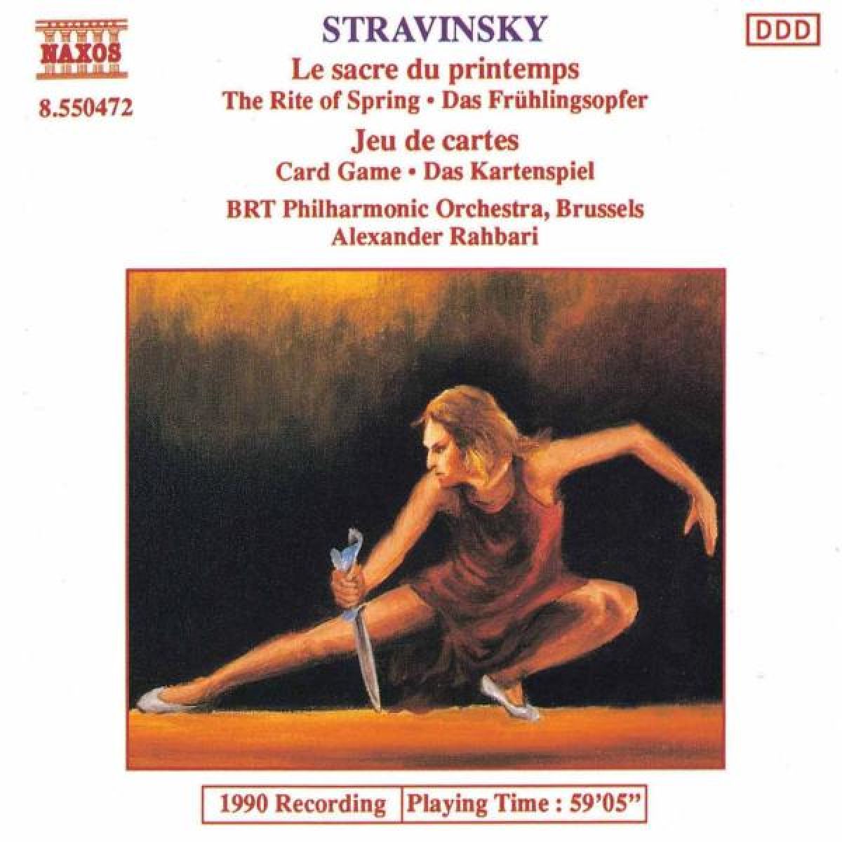 Afbeelding van BRT Philharmonic Orchestra Brussels, Alexander Rahbari - Stravinsky: Le Sacre Du Printemps | Jeu De Cartes