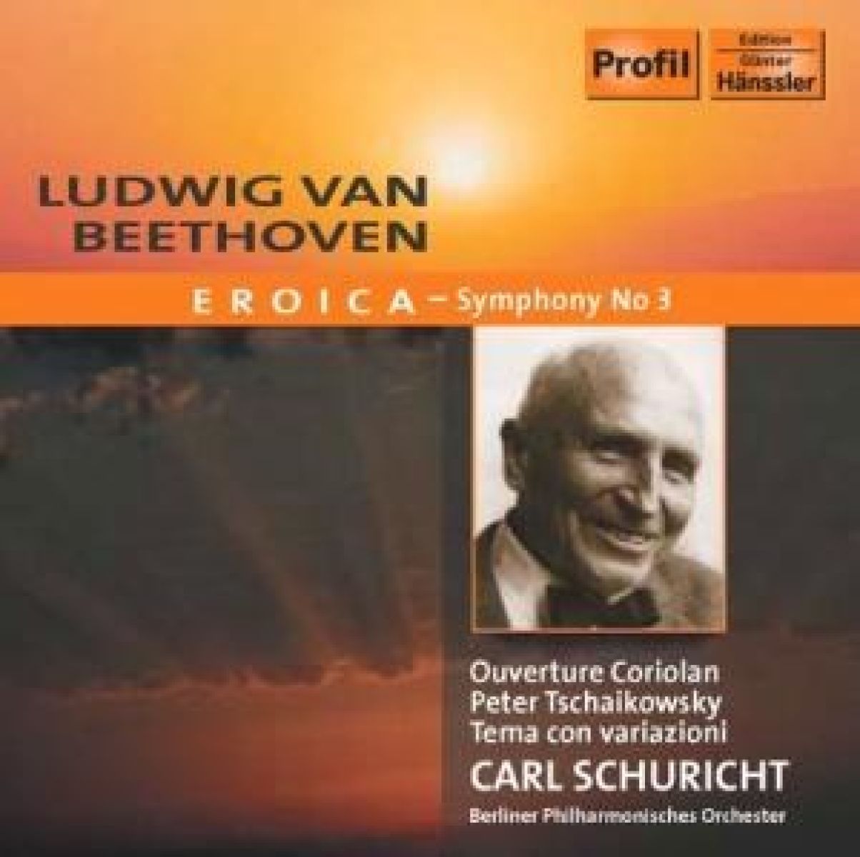 Afbeelding van Berliner Philharmonisches Orchester, Carl Schuricht - Beethoven: Symphony No.3 'Eroica'