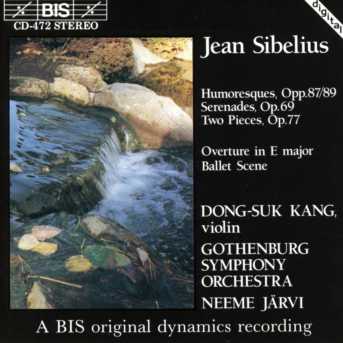 Dong-Suk Kang, Gothenburg Symphony Orchestra - Sibilius: Humoresques | Serenades | Two Pieces | Ballet Scene