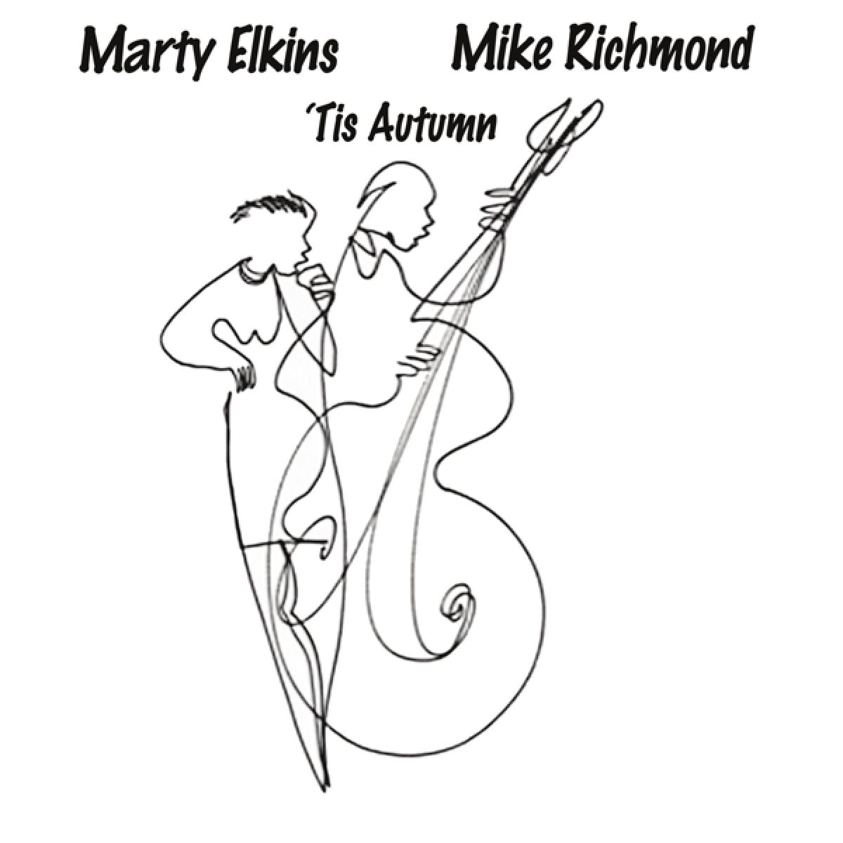 Afbeelding van Marty Elkins, Mike Richmond - Tis Autumn