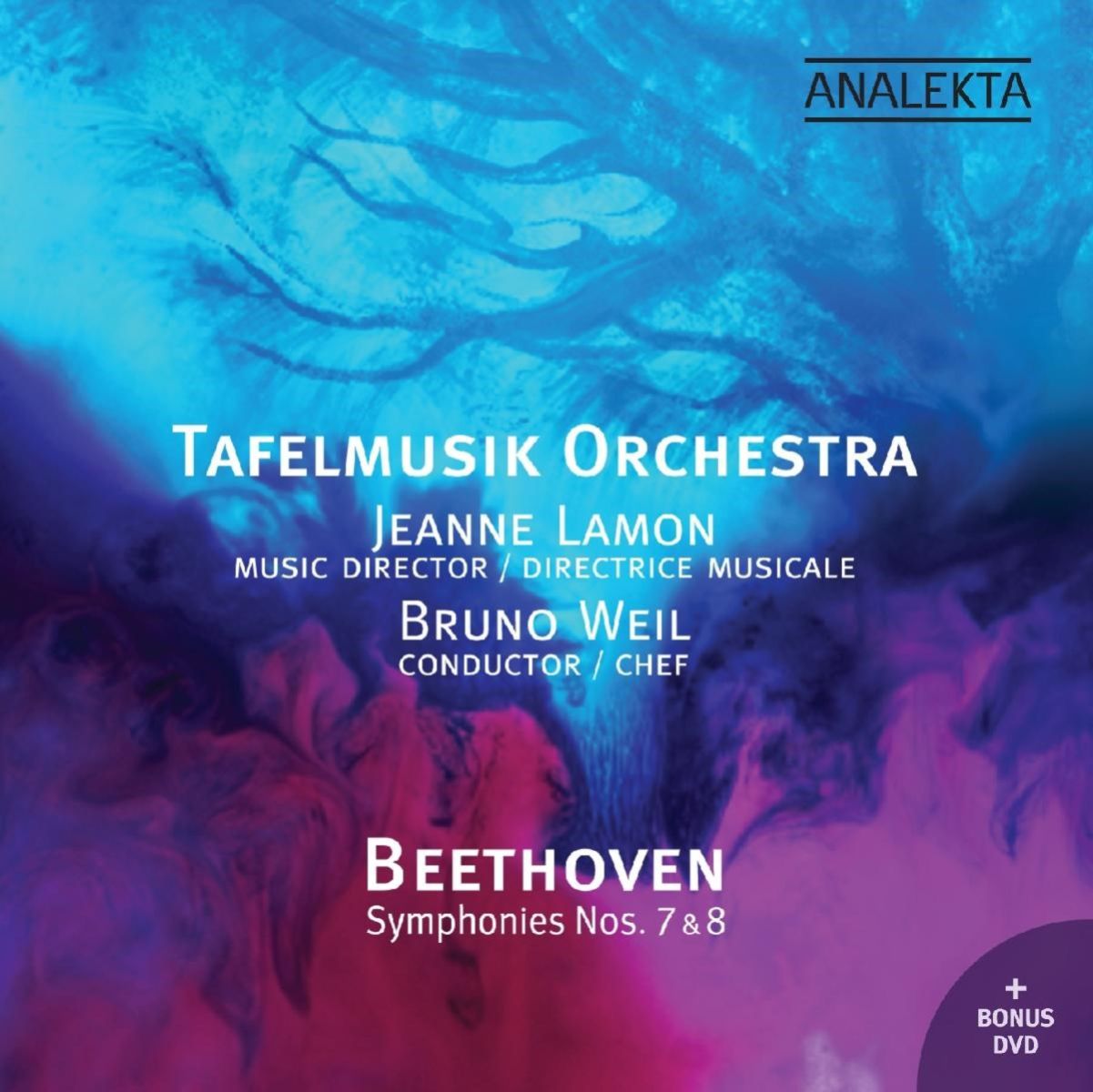 Afbeelding van Jeanne Lamon, Tafelmusik Baroque Orchestra, Bruno Weil - Beethoven: Symphonies Nos. 7 & 8