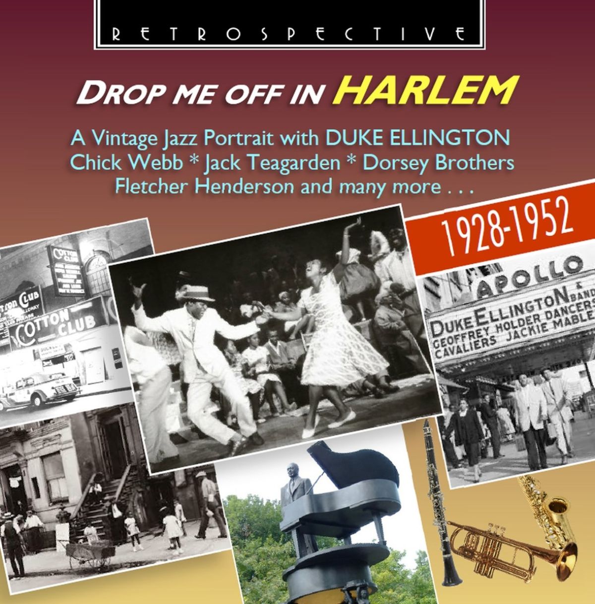 Various Artists - Drop Me Off In Harlem : A Vintage Jazz Portrait